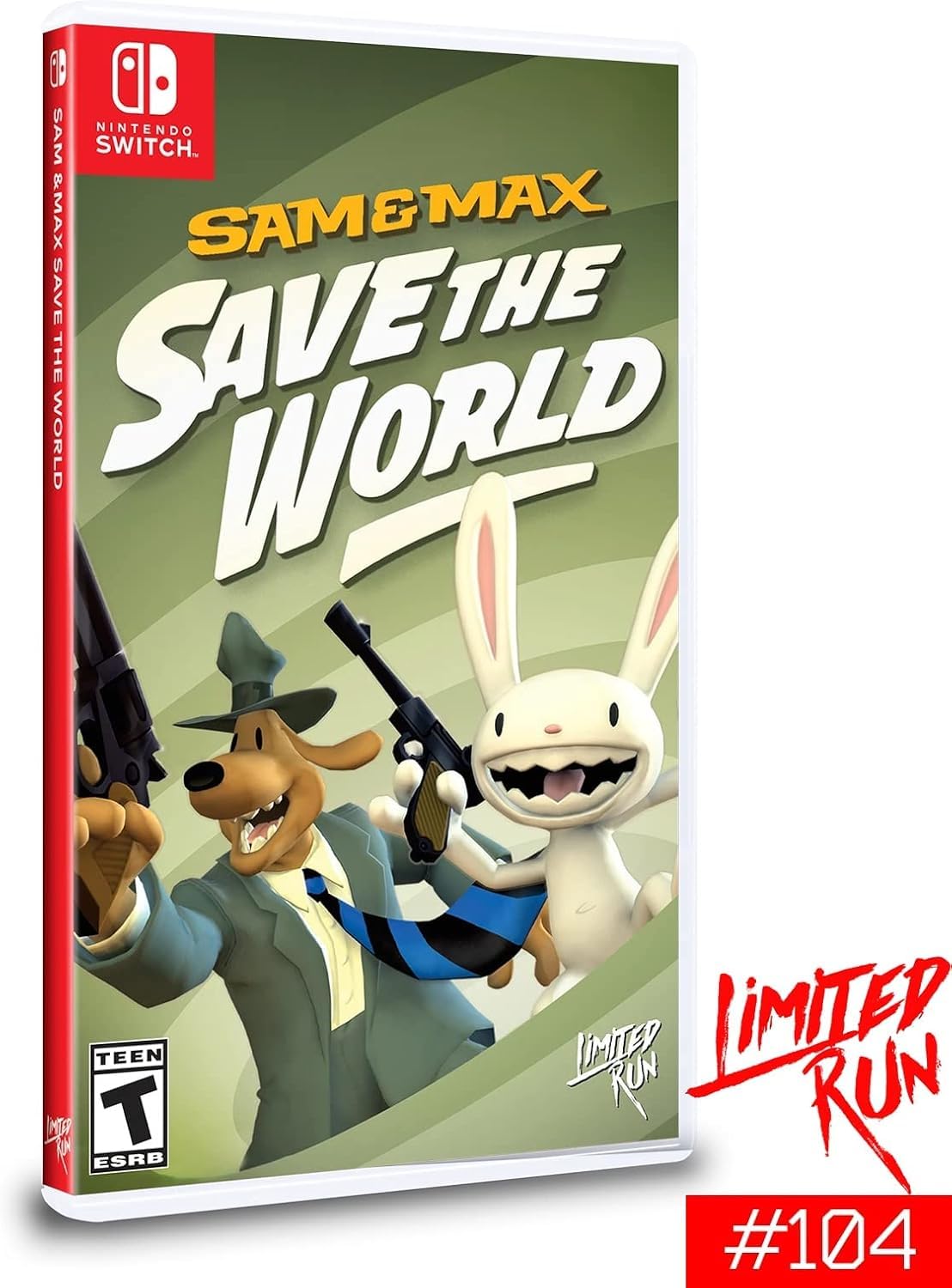 Limited Run Sam & Max Save the World (Limited Run #104) - For Nintendo Switch 北米版 Nintendo Switch ニンテンドースイッチ 海外版ソフト