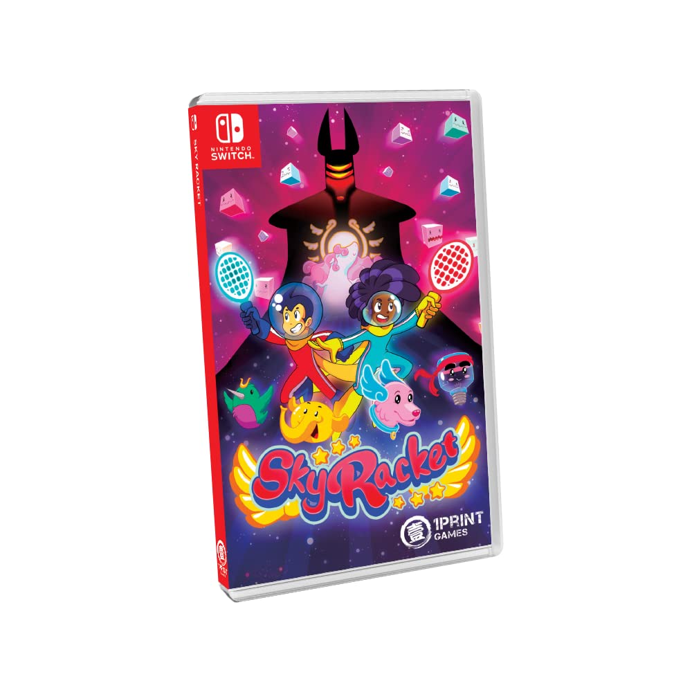 PRODUCT DETAILS 【商品情報】・商品名：Sky Racket - For Nintendo Switch・対応機種：Nintendo Switch（ニンテンドースイッチ）・仕様：北米版・言語：英語【コンディション】・海外直輸入品です。・パッケージに輸送によるスレ・小傷がある場合があります。 ■ 日本国内のSwitch本体でプレイいただけます Nintendo Switchはリージョンフリーのため、北米版のゲームカードも日本国内で購入された本体でそのままプレイいただけます。 ■ 北米版ゲームについてのご注意（必ずお読みください） ・ゲーム内の表示および音声は英語です。タイトルによっては日本語に対応していない場合があります。・パッケージ・取扱説明書はすべて英語表記です。・追加コンテンツ（DLC）やオンライン機能のご利用には、北米（海外）のニンテンドーアカウントが必要となる場合があります。・日本国内で購入されたダウンロード版・セーブデータとの互換については保証いたしかねます。・海外版であることを理由とした返品・交換はお受けできません。 ■ ご注意 ・掲載画像は実物に近い色味になるよう調整しておりますが、ご利用の環境により差異が生じる場合があります。・複数店舗で在庫を共有しているため、ご注文後に在庫切れとなる場合がございます。・海外倉庫からのお取り寄せのため、発送までに数日〜2〜3週間程度かかる場合があります。 ■ 納期についてお届けの目安を必ずご確認ください。 ご注意 海外からの輸入品となります。海外輸送のため、外箱に軽微なスレ等がある場合がございますが、商品本体には影響ございません。 ※在庫状況は仕入先の在庫情報をもとに出来る限り正確に表示しておりますが、取寄せ商品のため、タイミングによりご注文後に欠品・キャンセルとなる場合がございます。