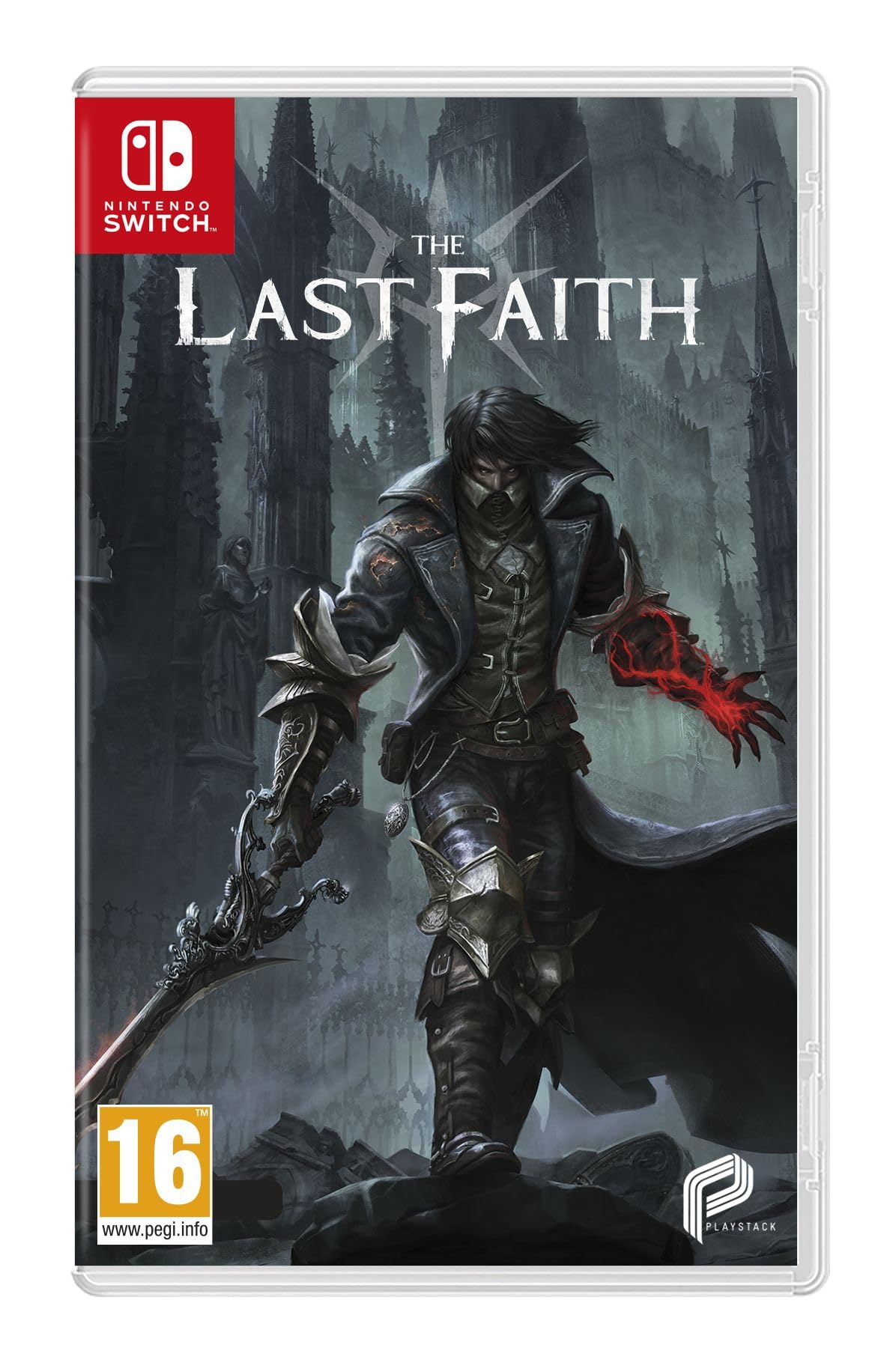 PRODUCT DETAILS 【商品情報】・商品名：The Last Faith - For Nintendo Switch・対応機種：Nintendo Switch（ニンテンドースイッチ）・仕様：北米版・言語：英語【コンディション】・海外直輸入品です。・パッケージに輸送によるスレ・小傷がある場合があります。 ■ 日本国内のSwitch本体でプレイいただけます Nintendo Switchはリージョンフリーのため、北米版のゲームカードも日本国内で購入された本体でそのままプレイいただけます。 ■ 北米版ゲームについてのご注意（必ずお読みください） ・ゲーム内の表示および音声は英語です。タイトルによっては日本語に対応していない場合があります。・パッケージ・取扱説明書はすべて英語表記です。・追加コンテンツ（DLC）やオンライン機能のご利用には、北米（海外）のニンテンドーアカウントが必要となる場合があります。・日本国内で購入されたダウンロード版・セーブデータとの互換については保証いたしかねます。・海外版であることを理由とした返品・交換はお受けできません。 ■ ご注意 ・掲載画像は実物に近い色味になるよう調整しておりますが、ご利用の環境により差異が生じる場合があります。・複数店舗で在庫を共有しているため、ご注文後に在庫切れとなる場合がございます。・海外倉庫からのお取り寄せのため、発送までに数日〜2〜3週間程度かかる場合があります。 ■ 納期についてお届けの目安を必ずご確認ください。 ご注意 海外からの輸入品となります。海外輸送のため、外箱に軽微なスレ等がある場合がございますが、商品本体には影響ございません。 ※在庫状況は仕入先の在庫情報をもとに出来る限り正確に表示しておりますが、取寄せ商品のため、タイミングによりご注文後に欠品・キャンセルとなる場合がございます。