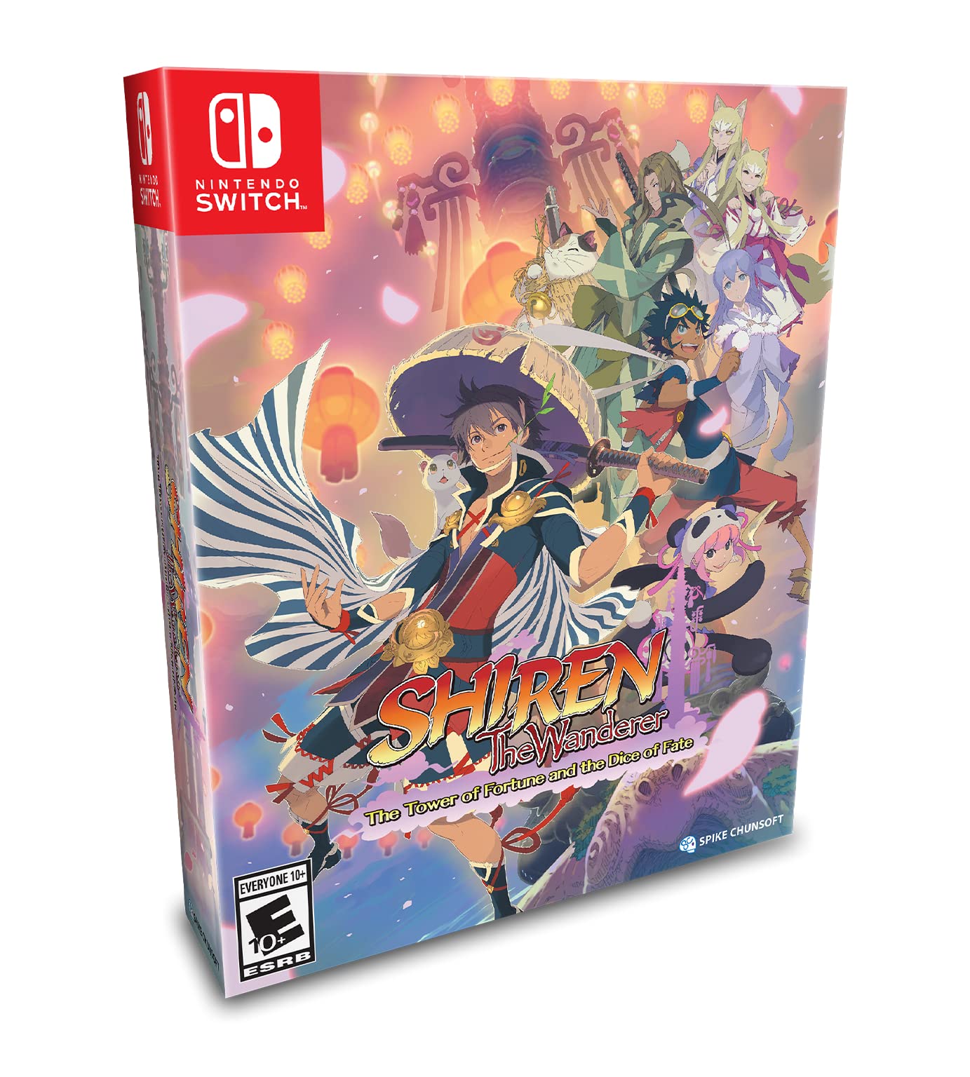 Shiren The Wanderer: The Tower of Fortune and the Dice of Fate (Collector's Edition) - Nintendo Switch 北米版 Nintendo Switch ニンテンドースイッチ 海外版ソフト