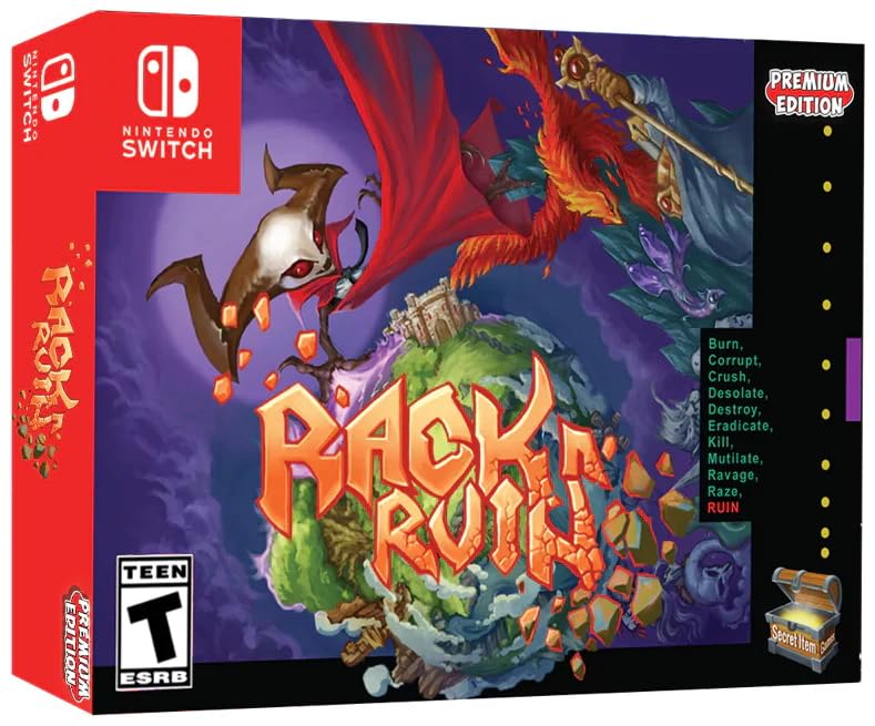 Rack N Ruin (Retro Edition) - For Nintendo Switch 北米版 Nintendo Switch ニンテンドースイッチ 海外版ソフト