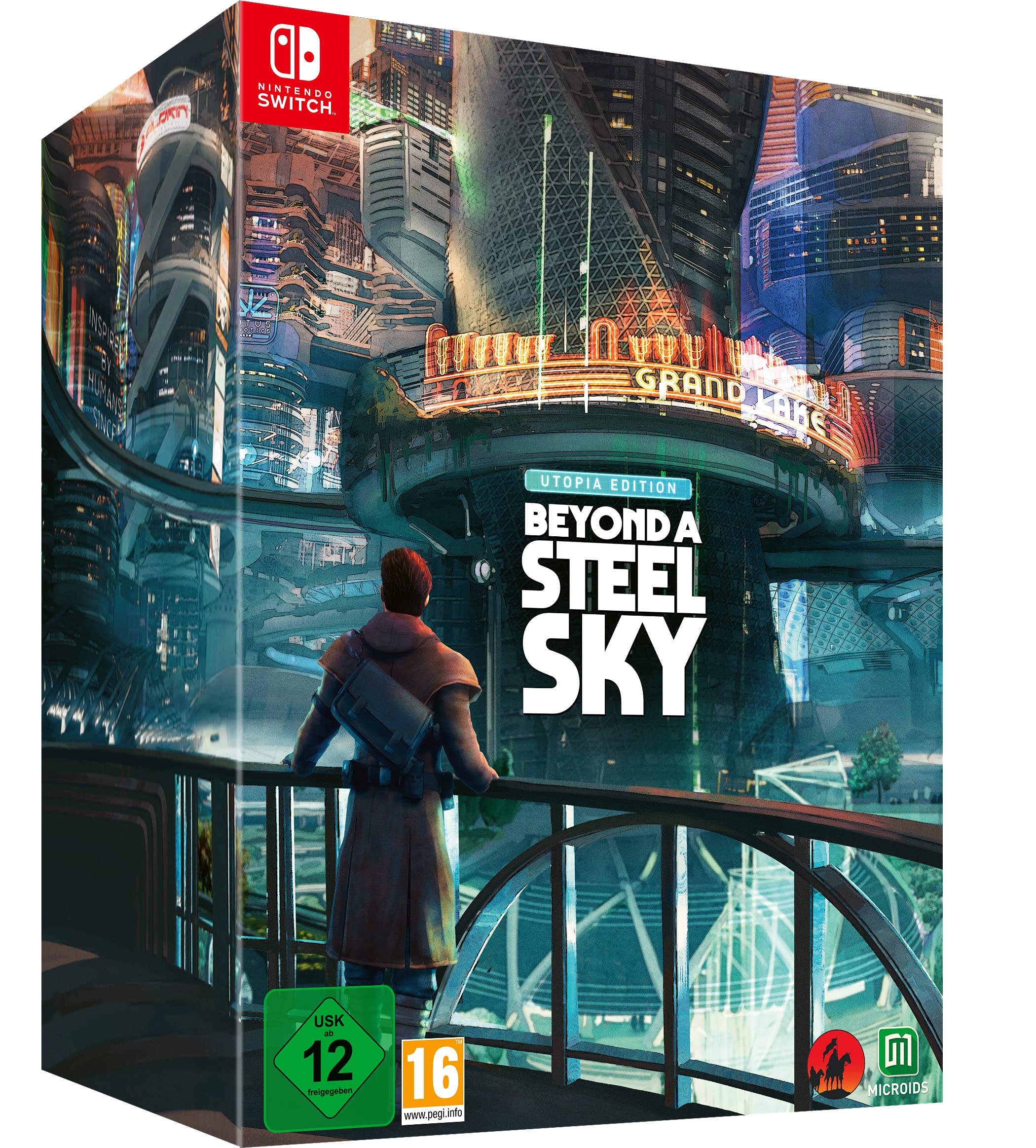 Beyond A Steel Sky - Utopia Edition (Nintendo Switch) 北米版 Nintendo Switch ニンテンドースイッチ 海外版ソフト