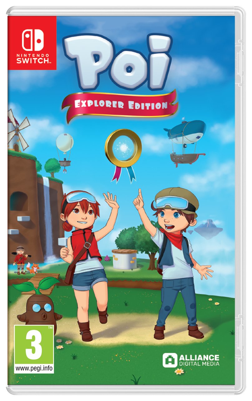 PRODUCT DETAILS 【商品情報】・商品名：Poi Explorer Edition (Nintendo Switch)・対応機種：Nintendo Switch（ニンテンドースイッチ）・仕様：北米版・言語：英語【コンディション】・海外直輸入品です。・パッケージに輸送によるスレ・小傷がある場合があります。 ■ 日本国内のSwitch本体でプレイいただけます Nintendo Switchはリージョンフリーのため、北米版のゲームカードも日本国内で購入された本体でそのままプレイいただけます。 ■ 北米版ゲームについてのご注意（必ずお読みください） ・ゲーム内の表示および音声は英語です。タイトルによっては日本語に対応していない場合があります。・パッケージ・取扱説明書はすべて英語表記です。・追加コンテンツ（DLC）やオンライン機能のご利用には、北米（海外）のニンテンドーアカウントが必要となる場合があります。・日本国内で購入されたダウンロード版・セーブデータとの互換については保証いたしかねます。・海外版であることを理由とした返品・交換はお受けできません。 ■ ご注意 ・掲載画像は実物に近い色味になるよう調整しておりますが、ご利用の環境により差異が生じる場合があります。・複数店舗で在庫を共有しているため、ご注文後に在庫切れとなる場合がございます。・海外倉庫からのお取り寄せのため、発送までに数日〜2〜3週間程度かかる場合があります。 ■ 納期についてお届けの目安を必ずご確認ください。 ご注意 海外からの輸入品となります。海外輸送のため、外箱に軽微なスレ等がある場合がございますが、商品本体には影響ございません。 ※在庫状況は仕入先の在庫情報をもとに出来る限り正確に表示しておりますが、取寄せ商品のため、タイミングによりご注文後に欠品・キャンセルとなる場合がございます。