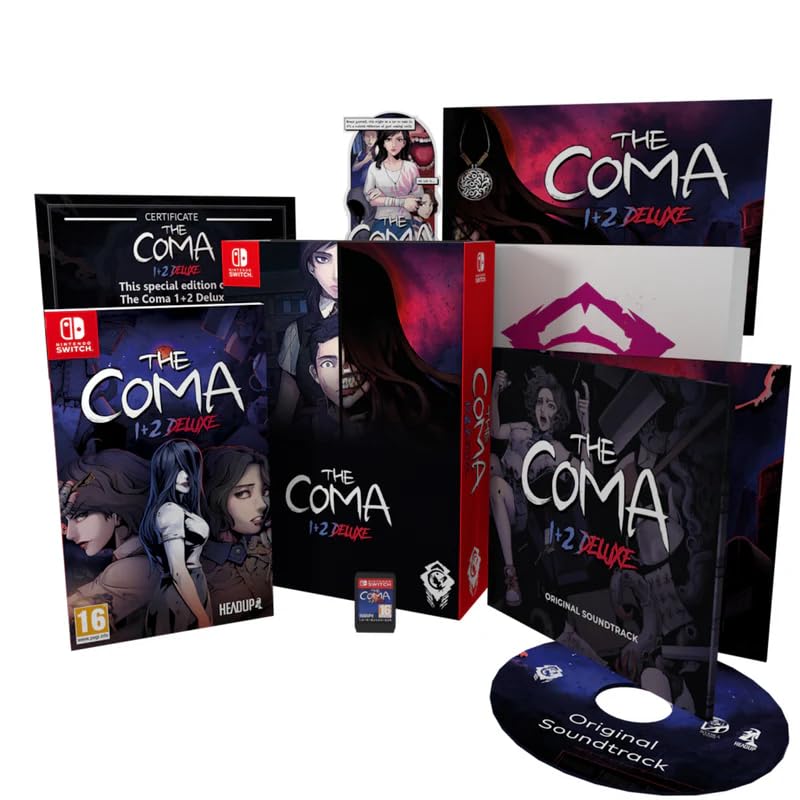 The Coma 1+2 Deluxe (Limited Collector's Edition) - For Nintendo Switch 北米版 Nintendo Switch ニンテンドースイッチ 海外版ソフト