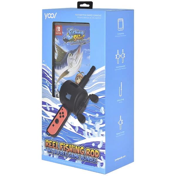 PRODUCT DETAILS 【商品情報】・商品名：Fishing Star: World Tour (Includes YOOL Reel Fishing Rod) - For Nintendo Switch・対応機種：Nintendo Switch（ニンテンドースイッチ）・仕様：北米版・言語：英語【コンディション】・海外直輸入品です。・パッケージに輸送によるスレ・小傷がある場合があります。 ■ 日本国内のSwitch本体でプレイいただけます Nintendo Switchはリージョンフリーのため、北米版のゲームカードも日本国内で購入された本体でそのままプレイいただけます。 ■ 北米版ゲームについてのご注意（必ずお読みください） ・ゲーム内の表示および音声は英語です。タイトルによっては日本語に対応していない場合があります。・パッケージ・取扱説明書はすべて英語表記です。・追加コンテンツ（DLC）やオンライン機能のご利用には、北米（海外）のニンテンドーアカウントが必要となる場合があります。・日本国内で購入されたダウンロード版・セーブデータとの互換については保証いたしかねます。・海外版であることを理由とした返品・交換はお受けできません。 ■ ご注意 ・掲載画像は実物に近い色味になるよう調整しておりますが、ご利用の環境により差異が生じる場合があります。・複数店舗で在庫を共有しているため、ご注文後に在庫切れとなる場合がございます。・海外倉庫からのお取り寄せのため、発送までに数日〜2〜3週間程度かかる場合があります。 ■ 納期についてお届けの目安を必ずご確認ください。 ご注意 海外からの輸入品となります。海外輸送のため、外箱に軽微なスレ等がある場合がございますが、商品本体には影響ございません。 ※在庫状況は仕入先の在庫情報をもとに出来る限り正確に表示しておりますが、取寄せ商品のため、タイミングによりご注文後に欠品・キャンセルとなる場合がございます。