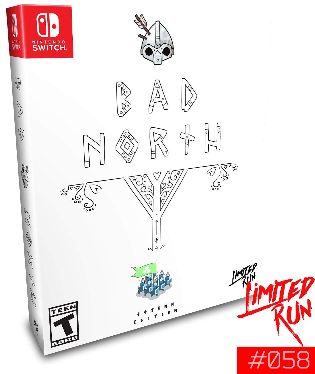 PRODUCT DETAILS 【商品情報】・商品名：Bad North NSW CE・対応機種：Nintendo Switch（ニンテンドースイッチ）・仕様：北米版・言語：英語【コンディション】・海外直輸入品です。・パッケージに輸送によるスレ・小傷がある場合があります。 ■ 日本国内のSwitch本体でプレイいただけます Nintendo Switchはリージョンフリーのため、北米版のゲームカードも日本国内で購入された本体でそのままプレイいただけます。 ■ 北米版ゲームについてのご注意（必ずお読みください） ・ゲーム内の表示および音声は英語です。タイトルによっては日本語に対応していない場合があります。・パッケージ・取扱説明書はすべて英語表記です。・追加コンテンツ（DLC）やオンライン機能のご利用には、北米（海外）のニンテンドーアカウントが必要となる場合があります。・日本国内で購入されたダウンロード版・セーブデータとの互換については保証いたしかねます。・海外版であることを理由とした返品・交換はお受けできません。 ■ ご注意 ・掲載画像は実物に近い色味になるよう調整しておりますが、ご利用の環境により差異が生じる場合があります。・複数店舗で在庫を共有しているため、ご注文後に在庫切れとなる場合がございます。・海外倉庫からのお取り寄せのため、発送までに数日〜2〜3週間程度かかる場合があります。 ■ 納期についてお届けの目安を必ずご確認ください。 ご注意 海外からの輸入品となります。海外輸送のため、外箱に軽微なスレ等がある場合がございますが、商品本体には影響ございません。 ※在庫状況は仕入先の在庫情報をもとに出来る限り正確に表示しておりますが、取寄せ商品のため、タイミングによりご注文後に欠品・キャンセルとなる場合がございます。
