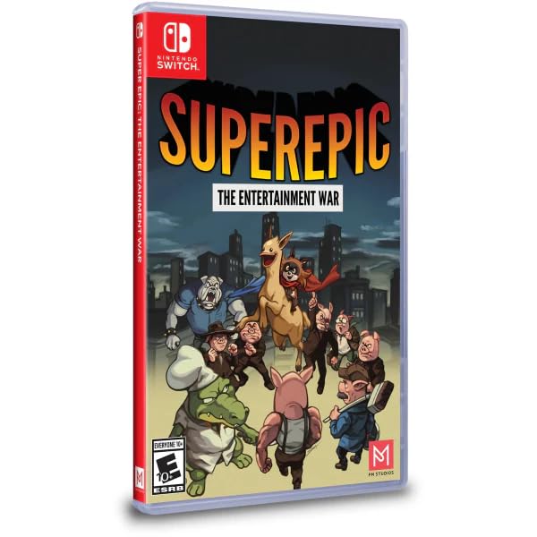 SuperEpic: The Entertainment War - For Nintendo Switch 北米版 Nintendo Switch ニンテンドースイッチ 海外版ソフト
