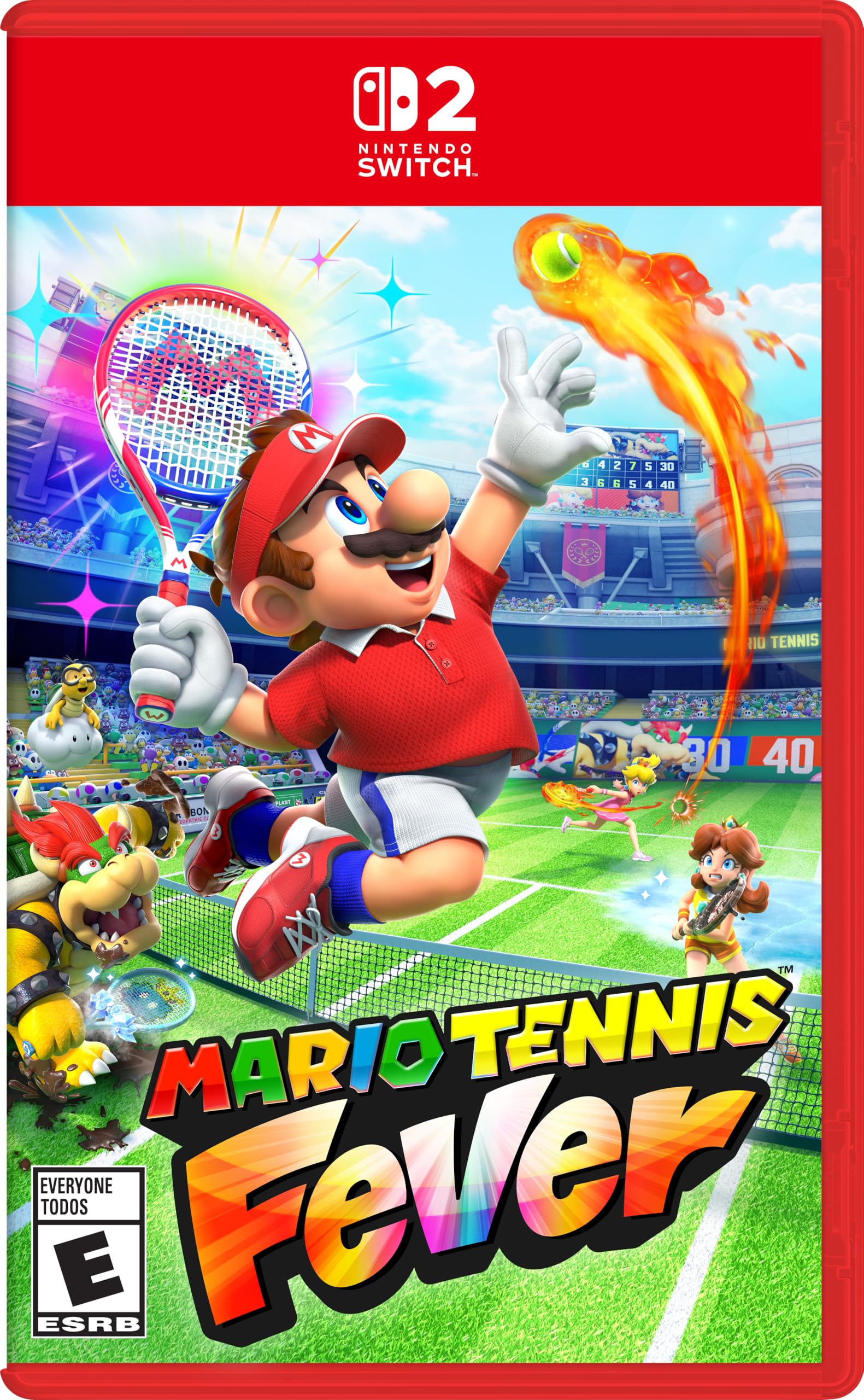 Mario Tennis(TM) Fever (Nintendo Switch 2) 北米版 Nintendo Switch 2 ニンテンドースイッチ2 海外版ソフト