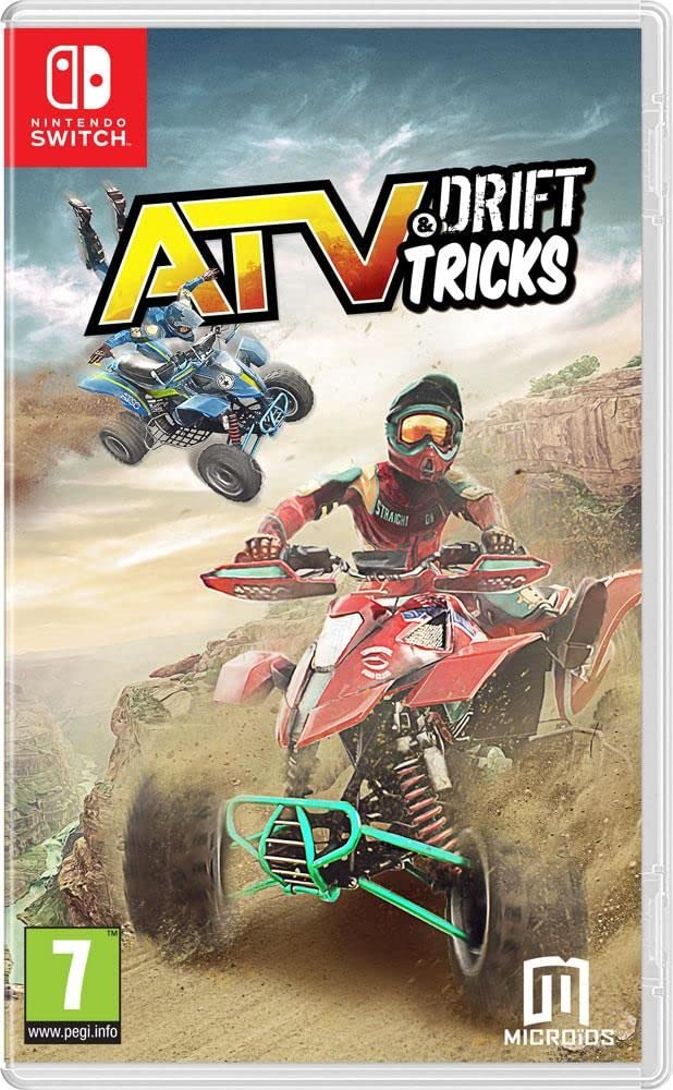 PRODUCT DETAILS 【商品情報】・商品名：ATV Drift & Tricks - Nintendo Switch・対応機種：ニンテンドーDS（Nintendo DS）・仕様：北米版・言語：英語【コンディション】・新品・海外直輸入品です。・パッケージに輸送によるスレ・小傷がある場合があります。 ■ 日本国内のDS本体でプレイいただけます ニンテンドーDS／DS Lite 本体はリージョンフリーのため、北米版のソフトも日本国内で購入された本体でそのままプレイいただけます。 ■ 北米版ゲームについてのご注意（必ずお読みください） ・ゲーム内の表示および音声は英語です。日本語には対応しておりません。・ニンテンドーDSi／DSi LL／3DSシリーズでは、通常のDSソフトはプレイできますが、「DSi専用」「DSi拡張」ソフトは地域制限により動作しません。・任天堂のオンラインサービス（ニンテンドーWi-Fiコネクション）は終了しているため、通信対戦・配信要素はご利用いただけません。・パッケージ・取扱説明書はすべて英語表記です。・海外版であること、およびお手持ちの本体で使用できないことを理由とした返品・交換はお受けできません。 ■ ご注意 ・掲載画像は実物に近い色味になるよう調整しておりますが、ご利用の環境により差異が生じる場合があります。・複数店舗で在庫を共有しているため、ご注文後に在庫切れとなる場合がございます。・海外倉庫からのお取り寄せのため、発送までに数日〜2〜3週間程度かかる場合があります。 ■ 納期についてお届けの目安を必ずご確認ください。 ご注意 海外からの輸入品となります。海外輸送のため、外箱に軽微なスレ等がある場合がございますが、商品本体には影響ございません。 ※在庫状況は仕入先の在庫情報をもとに出来る限り正確に表示しておりますが、取寄せ商品のため、タイミングによりご注文後に欠品・キャンセルとなる場合がございます。