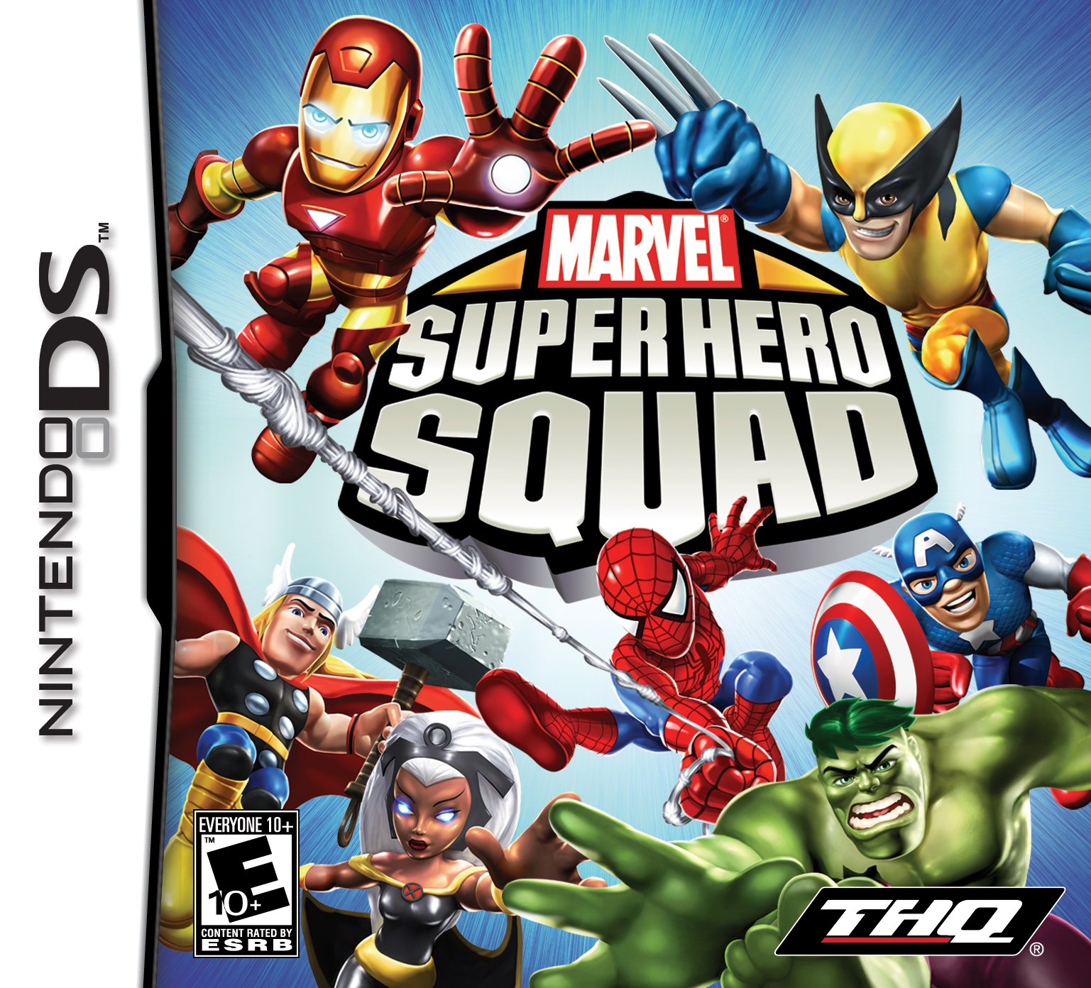 PRODUCT DETAILS 【商品情報】・商品名：Marvel Super Hero Squad - Nintendo DS・対応機種：ニンテンドーDS（Nintendo DS）・仕様：北米版・言語：英語【コンディション】・新品・海外直輸入品です。・パッケージに輸送によるスレ・小傷がある場合があります。 ■ 日本国内のDS本体でプレイいただけます ニンテンドーDS／DS Lite 本体はリージョンフリーのため、北米版のソフトも日本国内で購入された本体でそのままプレイいただけます。 ■ 北米版ゲームについてのご注意（必ずお読みください） ・ゲーム内の表示および音声は英語です。日本語には対応しておりません。・ニンテンドーDSi／DSi LL／3DSシリーズでは、通常のDSソフトはプレイできますが、「DSi専用」「DSi拡張」ソフトは地域制限により動作しません。・任天堂のオンラインサービス（ニンテンドーWi-Fiコネクション）は終了しているため、通信対戦・配信要素はご利用いただけません。・パッケージ・取扱説明書はすべて英語表記です。・海外版であること、およびお手持ちの本体で使用できないことを理由とした返品・交換はお受けできません。 ■ ご注意 ・掲載画像は実物に近い色味になるよう調整しておりますが、ご利用の環境により差異が生じる場合があります。・複数店舗で在庫を共有しているため、ご注文後に在庫切れとなる場合がございます。・海外倉庫からのお取り寄せのため、発送までに数日〜2〜3週間程度かかる場合があります。 ■ 納期についてお届けの目安を必ずご確認ください。 ご注意 海外からの輸入品となります。海外輸送のため、外箱に軽微なスレ等がある場合がございますが、商品本体には影響ございません。 ※在庫状況は仕入先の在庫情報をもとに出来る限り正確に表示しておりますが、取寄せ商品のため、タイミングによりご注文後に欠品・キャンセルとなる場合がございます。