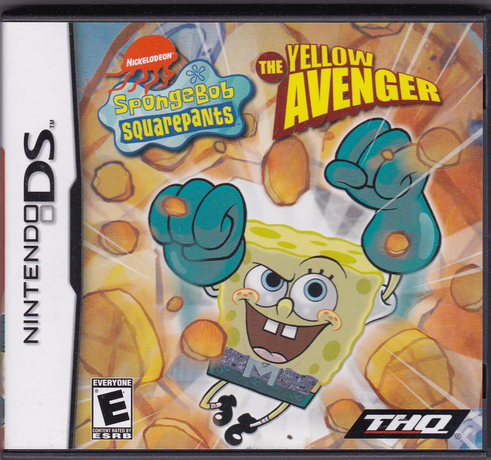 PRODUCT DETAILS 【商品情報】・商品名：SPONGEBOB YELLOW AVENGER NDS・対応機種：ニンテンドーDS（Nintendo DS）・仕様：北米版・言語：英語【コンディション】・新品・海外直輸入品です。・パッケージに輸送によるスレ・小傷がある場合があります。 ■ 日本国内のDS本体でプレイいただけます ニンテンドーDS／DS Lite 本体はリージョンフリーのため、北米版のソフトも日本国内で購入された本体でそのままプレイいただけます。 ■ 北米版ゲームについてのご注意（必ずお読みください） ・ゲーム内の表示および音声は英語です。日本語には対応しておりません。・ニンテンドーDSi／DSi LL／3DSシリーズでは、通常のDSソフトはプレイできますが、「DSi専用」「DSi拡張」ソフトは地域制限により動作しません。・任天堂のオンラインサービス（ニンテンドーWi-Fiコネクション）は終了しているため、通信対戦・配信要素はご利用いただけません。・パッケージ・取扱説明書はすべて英語表記です。・海外版であること、およびお手持ちの本体で使用できないことを理由とした返品・交換はお受けできません。 ■ ご注意 ・掲載画像は実物に近い色味になるよう調整しておりますが、ご利用の環境により差異が生じる場合があります。・複数店舗で在庫を共有しているため、ご注文後に在庫切れとなる場合がございます。・海外倉庫からのお取り寄せのため、発送までに数日〜2〜3週間程度かかる場合があります。 ■ 納期についてお届けの目安を必ずご確認ください。 ご注意 海外からの輸入品となります。海外輸送のため、外箱に軽微なスレ等がある場合がございますが、商品本体には影響ございません。 ※在庫状況は仕入先の在庫情報をもとに出来る限り正確に表示しておりますが、取寄せ商品のため、タイミングによりご注文後に欠品・キャンセルとなる場合がございます。
