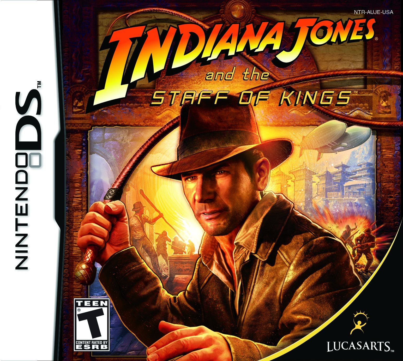 PRODUCT DETAILS 【商品情報】・商品名：Indiana Jones: Staff Of Kings - Nintendo DS・対応機種：ニンテンドーDS（Nintendo DS）・仕様：北米版・言語：英語【コンディション】・新品・海外直輸入品です。・パッケージに輸送によるスレ・小傷がある場合があります。 ■ 日本国内のDS本体でプレイいただけます ニンテンドーDS／DS Lite 本体はリージョンフリーのため、北米版のソフトも日本国内で購入された本体でそのままプレイいただけます。 ■ 北米版ゲームについてのご注意（必ずお読みください） ・ゲーム内の表示および音声は英語です。日本語には対応しておりません。・ニンテンドーDSi／DSi LL／3DSシリーズでは、通常のDSソフトはプレイできますが、「DSi専用」「DSi拡張」ソフトは地域制限により動作しません。・任天堂のオンラインサービス（ニンテンドーWi-Fiコネクション）は終了しているため、通信対戦・配信要素はご利用いただけません。・パッケージ・取扱説明書はすべて英語表記です。・海外版であること、およびお手持ちの本体で使用できないことを理由とした返品・交換はお受けできません。 ■ ご注意 ・掲載画像は実物に近い色味になるよう調整しておりますが、ご利用の環境により差異が生じる場合があります。・複数店舗で在庫を共有しているため、ご注文後に在庫切れとなる場合がございます。・海外倉庫からのお取り寄せのため、発送までに数日〜2〜3週間程度かかる場合があります。 ■ 納期についてお届けの目安を必ずご確認ください。 ご注意 海外からの輸入品となります。海外輸送のため、外箱に軽微なスレ等がある場合がございますが、商品本体には影響ございません。 ※在庫状況は仕入先の在庫情報をもとに出来る限り正確に表示しておりますが、取寄せ商品のため、タイミングによりご注文後に欠品・キャンセルとなる場合がございます。