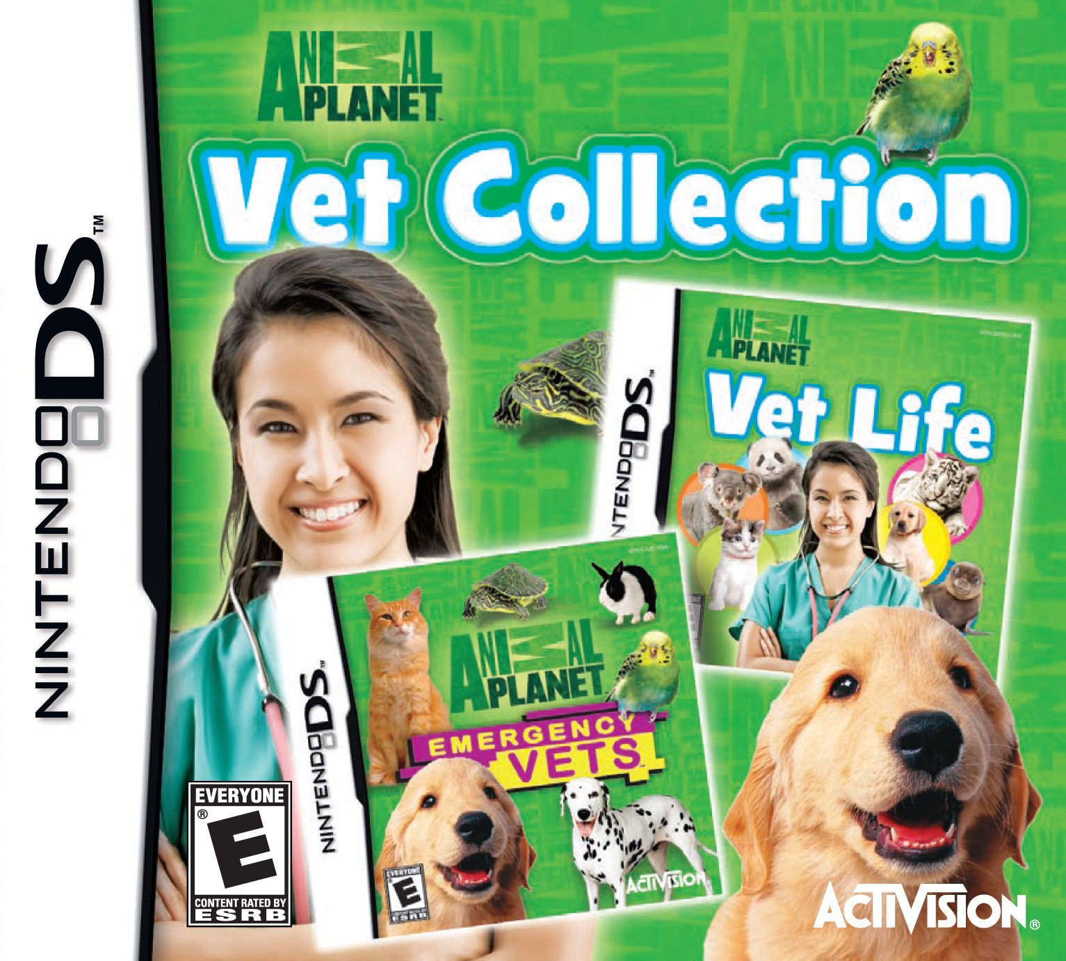 PRODUCT DETAILS 【商品情報】・商品名：Animal Planet Vet Collect - Nintendo DS・対応機種：ニンテンドーDS（Nintendo DS）・仕様：北米版・言語：英語【コンディション】・新品・海外直輸入品です。・パッケージに輸送によるスレ・小傷がある場合があります。 ■ 日本国内のDS本体でプレイいただけます ニンテンドーDS／DS Lite 本体はリージョンフリーのため、北米版のソフトも日本国内で購入された本体でそのままプレイいただけます。 ■ 北米版ゲームについてのご注意（必ずお読みください） ・ゲーム内の表示および音声は英語です。日本語には対応しておりません。・ニンテンドーDSi／DSi LL／3DSシリーズでは、通常のDSソフトはプレイできますが、「DSi専用」「DSi拡張」ソフトは地域制限により動作しません。・任天堂のオンラインサービス（ニンテンドーWi-Fiコネクション）は終了しているため、通信対戦・配信要素はご利用いただけません。・パッケージ・取扱説明書はすべて英語表記です。・海外版であること、およびお手持ちの本体で使用できないことを理由とした返品・交換はお受けできません。 ■ ご注意 ・掲載画像は実物に近い色味になるよう調整しておりますが、ご利用の環境により差異が生じる場合があります。・複数店舗で在庫を共有しているため、ご注文後に在庫切れとなる場合がございます。・海外倉庫からのお取り寄せのため、発送までに数日〜2〜3週間程度かかる場合があります。 ■ 納期についてお届けの目安を必ずご確認ください。 ご注意 海外からの輸入品となります。海外輸送のため、外箱に軽微なスレ等がある場合がございますが、商品本体には影響ございません。 ※在庫状況は仕入先の在庫情報をもとに出来る限り正確に表示しておりますが、取寄せ商品のため、タイミングによりご注文後に欠品・キャンセルとなる場合がございます。