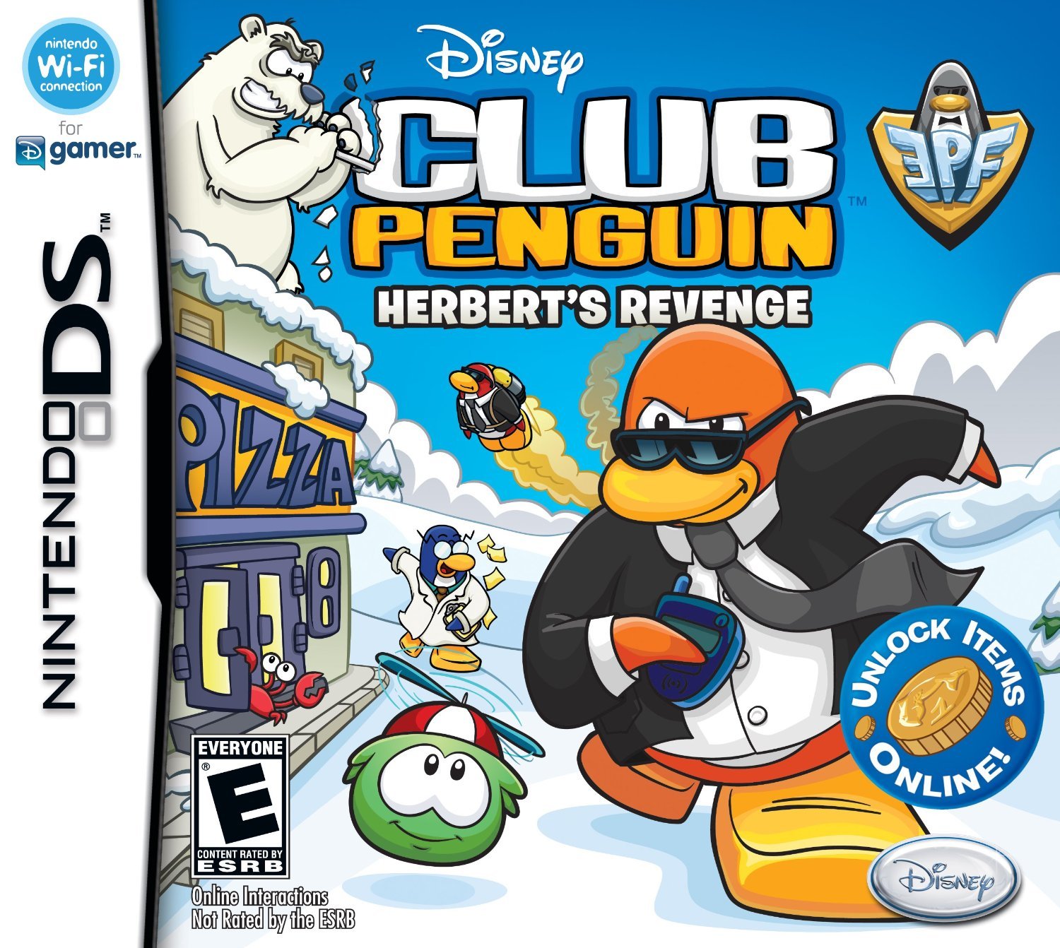 Club Penguin: Elite Penguin Force: Herbert's Revenge 北米版 ニンテンドーDS Nintendo DS 海外版ソフト