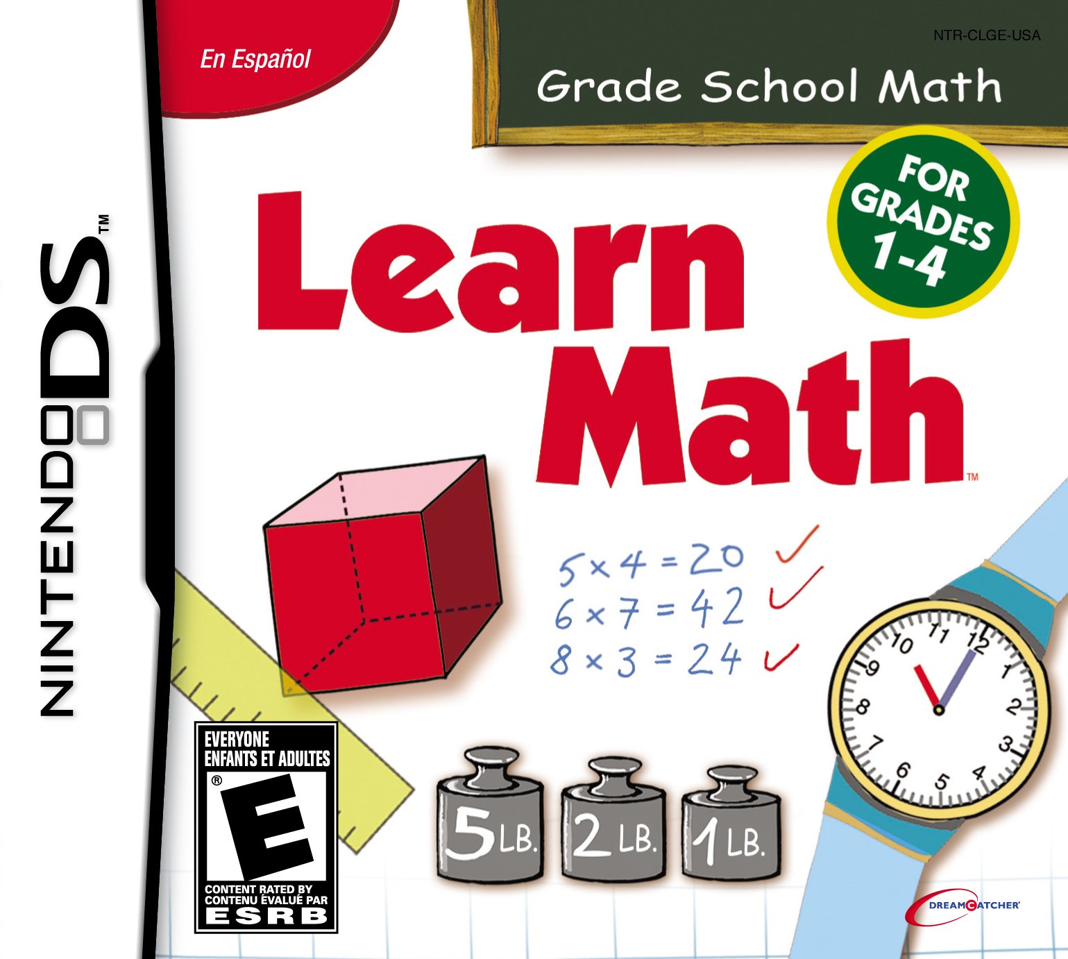 PRODUCT DETAILS 【商品情報】・商品名：Learn Math - Nintendo DS・対応機種：ニンテンドーDS（Nintendo DS）・仕様：北米版・言語：英語【コンディション】・新品・海外直輸入品です。・パッケージに輸送によるスレ・小傷がある場合があります。 ■ 日本国内のDS本体でプレイいただけます ニンテンドーDS／DS Lite 本体はリージョンフリーのため、北米版のソフトも日本国内で購入された本体でそのままプレイいただけます。 ■ 北米版ゲームについてのご注意（必ずお読みください） ・ゲーム内の表示および音声は英語です。日本語には対応しておりません。・ニンテンドーDSi／DSi LL／3DSシリーズでは、通常のDSソフトはプレイできますが、「DSi専用」「DSi拡張」ソフトは地域制限により動作しません。・任天堂のオンラインサービス（ニンテンドーWi-Fiコネクション）は終了しているため、通信対戦・配信要素はご利用いただけません。・パッケージ・取扱説明書はすべて英語表記です。・海外版であること、およびお手持ちの本体で使用できないことを理由とした返品・交換はお受けできません。 ■ ご注意 ・掲載画像は実物に近い色味になるよう調整しておりますが、ご利用の環境により差異が生じる場合があります。・複数店舗で在庫を共有しているため、ご注文後に在庫切れとなる場合がございます。・海外倉庫からのお取り寄せのため、発送までに数日〜2〜3週間程度かかる場合があります。 ■ 納期についてお届けの目安を必ずご確認ください。 ご注意 海外からの輸入品となります。海外輸送のため、外箱に軽微なスレ等がある場合がございますが、商品本体には影響ございません。 ※在庫状況は仕入先の在庫情報をもとに出来る限り正確に表示しておりますが、取寄せ商品のため、タイミングによりご注文後に欠品・キャンセルとなる場合がございます。
