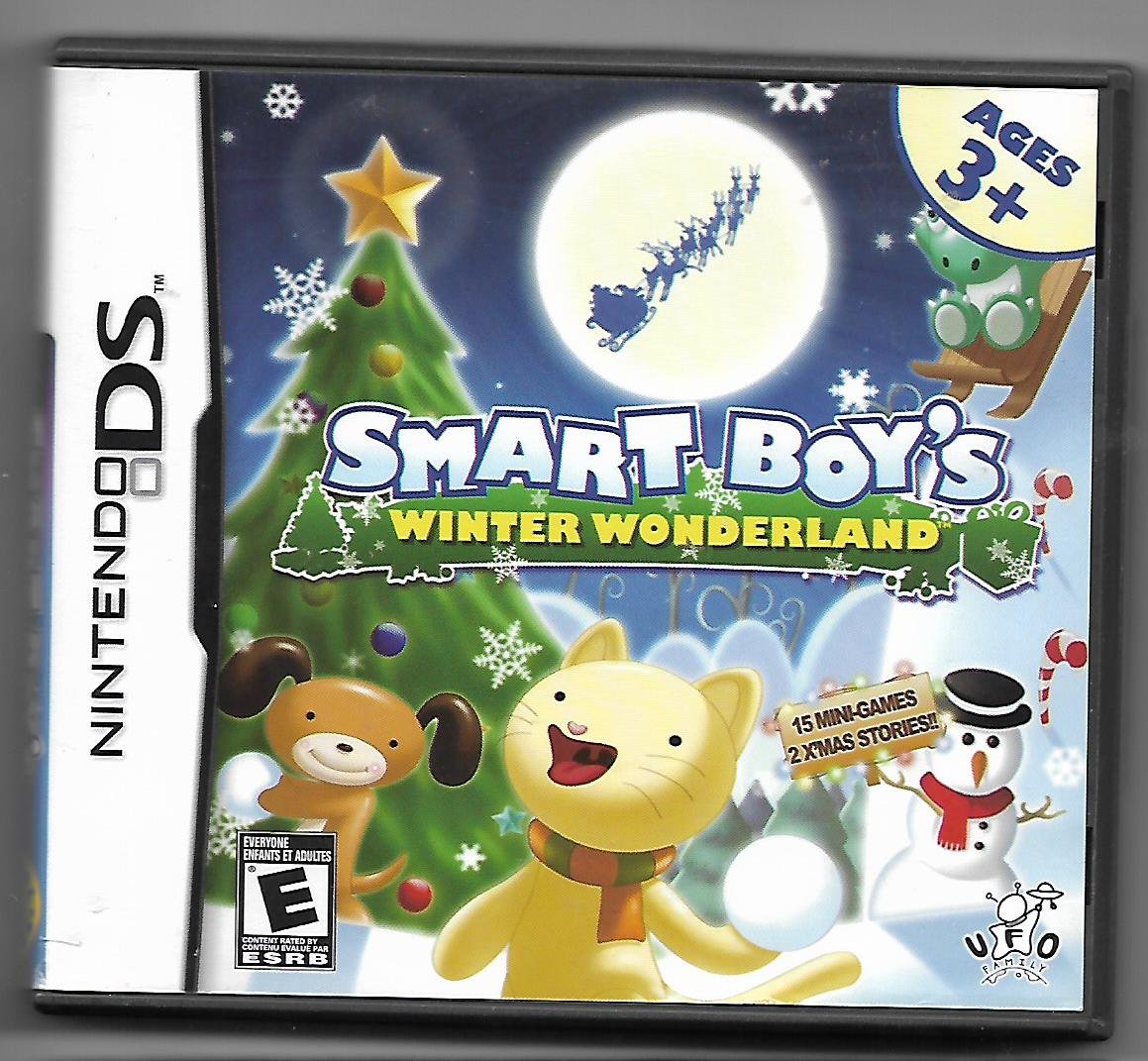 PRODUCT DETAILS 【商品情報】・商品名：Smart Boy's: Winter Wonderland - Nintendo DS・対応機種：ニンテンドーDS（Nintendo DS）・仕様：北米版・言語：英語【コンディション】・新品・海外直輸入品です。・パッケージに輸送によるスレ・小傷がある場合があります。 ■ 日本国内のDS本体でプレイいただけます ニンテンドーDS／DS Lite 本体はリージョンフリーのため、北米版のソフトも日本国内で購入された本体でそのままプレイいただけます。 ■ 北米版ゲームについてのご注意（必ずお読みください） ・ゲーム内の表示および音声は英語です。日本語には対応しておりません。・ニンテンドーDSi／DSi LL／3DSシリーズでは、通常のDSソフトはプレイできますが、「DSi専用」「DSi拡張」ソフトは地域制限により動作しません。・任天堂のオンラインサービス（ニンテンドーWi-Fiコネクション）は終了しているため、通信対戦・配信要素はご利用いただけません。・パッケージ・取扱説明書はすべて英語表記です。・海外版であること、およびお手持ちの本体で使用できないことを理由とした返品・交換はお受けできません。 ■ ご注意 ・掲載画像は実物に近い色味になるよう調整しておりますが、ご利用の環境により差異が生じる場合があります。・複数店舗で在庫を共有しているため、ご注文後に在庫切れとなる場合がございます。・海外倉庫からのお取り寄せのため、発送までに数日〜2〜3週間程度かかる場合があります。 ■ 納期についてお届けの目安を必ずご確認ください。 ご注意 海外からの輸入品となります。海外輸送のため、外箱に軽微なスレ等がある場合がございますが、商品本体には影響ございません。 ※在庫状況は仕入先の在庫情報をもとに出来る限り正確に表示しておりますが、取寄せ商品のため、タイミングによりご注文後に欠品・キャンセルとなる場合がございます。