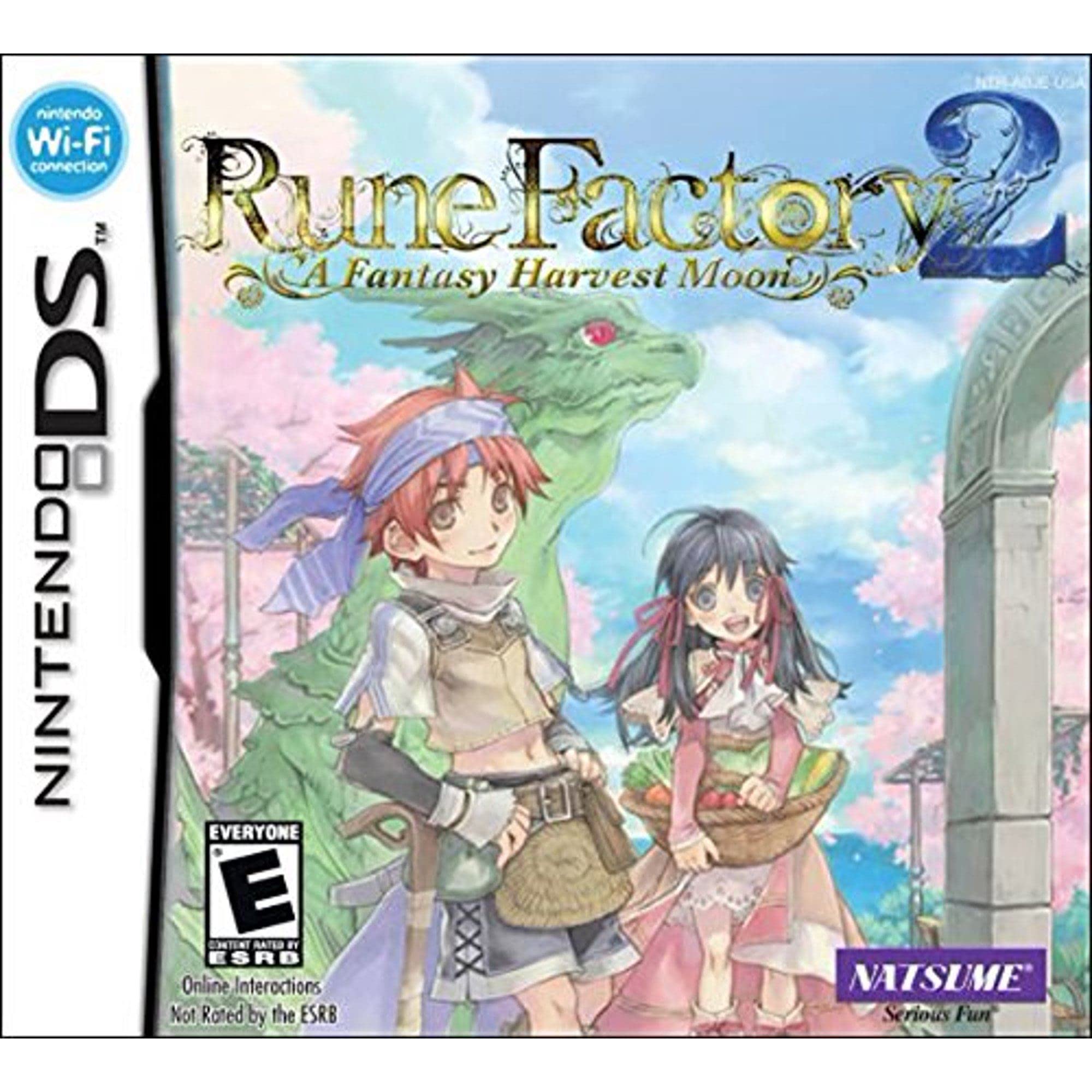 Rune Factory 2: A Fantasy Harvest Moon - Nintendo DS 北米版 ニンテンドーDS Nintendo DS 海外版ソフト
