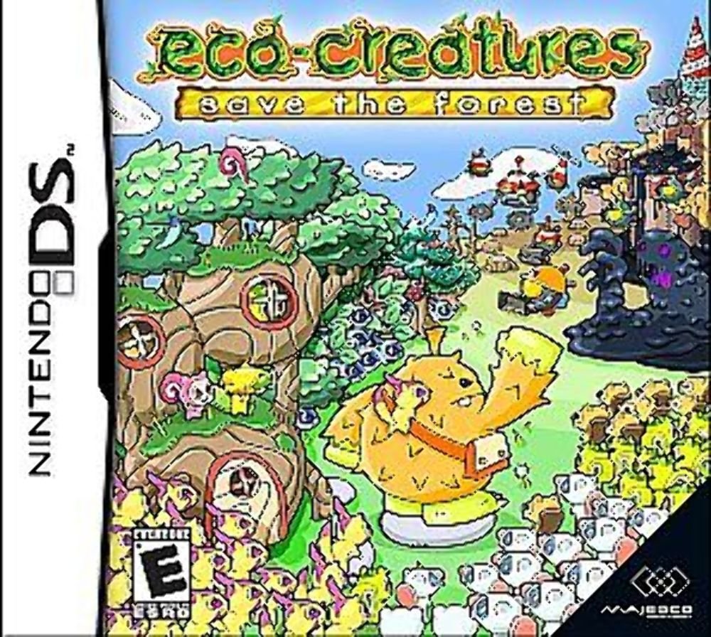 PRODUCT DETAILS 【商品情報】・商品名：Eco Creatures: Save The Forest - Nintendo DS・対応機種：ニンテンドーDS（Nintendo DS）・仕様：北米版・言語：英語【コンディション】・新品・海外直輸入品です。・パッケージに輸送によるスレ・小傷がある場合があります。 ■ 日本国内のDS本体でプレイいただけます ニンテンドーDS／DS Lite 本体はリージョンフリーのため、北米版のソフトも日本国内で購入された本体でそのままプレイいただけます。 ■ 北米版ゲームについてのご注意（必ずお読みください） ・ゲーム内の表示および音声は英語です。日本語には対応しておりません。・ニンテンドーDSi／DSi LL／3DSシリーズでは、通常のDSソフトはプレイできますが、「DSi専用」「DSi拡張」ソフトは地域制限により動作しません。・任天堂のオンラインサービス（ニンテンドーWi-Fiコネクション）は終了しているため、通信対戦・配信要素はご利用いただけません。・パッケージ・取扱説明書はすべて英語表記です。・海外版であること、およびお手持ちの本体で使用できないことを理由とした返品・交換はお受けできません。 ■ ご注意 ・掲載画像は実物に近い色味になるよう調整しておりますが、ご利用の環境により差異が生じる場合があります。・複数店舗で在庫を共有しているため、ご注文後に在庫切れとなる場合がございます。・海外倉庫からのお取り寄せのため、発送までに数日〜2〜3週間程度かかる場合があります。 ■ 納期についてお届けの目安を必ずご確認ください。 ご注意 海外からの輸入品となります。海外輸送のため、外箱に軽微なスレ等がある場合がございますが、商品本体には影響ございません。 ※在庫状況は仕入先の在庫情報をもとに出来る限り正確に表示しておりますが、取寄せ商品のため、タイミングによりご注文後に欠品・キャンセルとなる場合がございます。