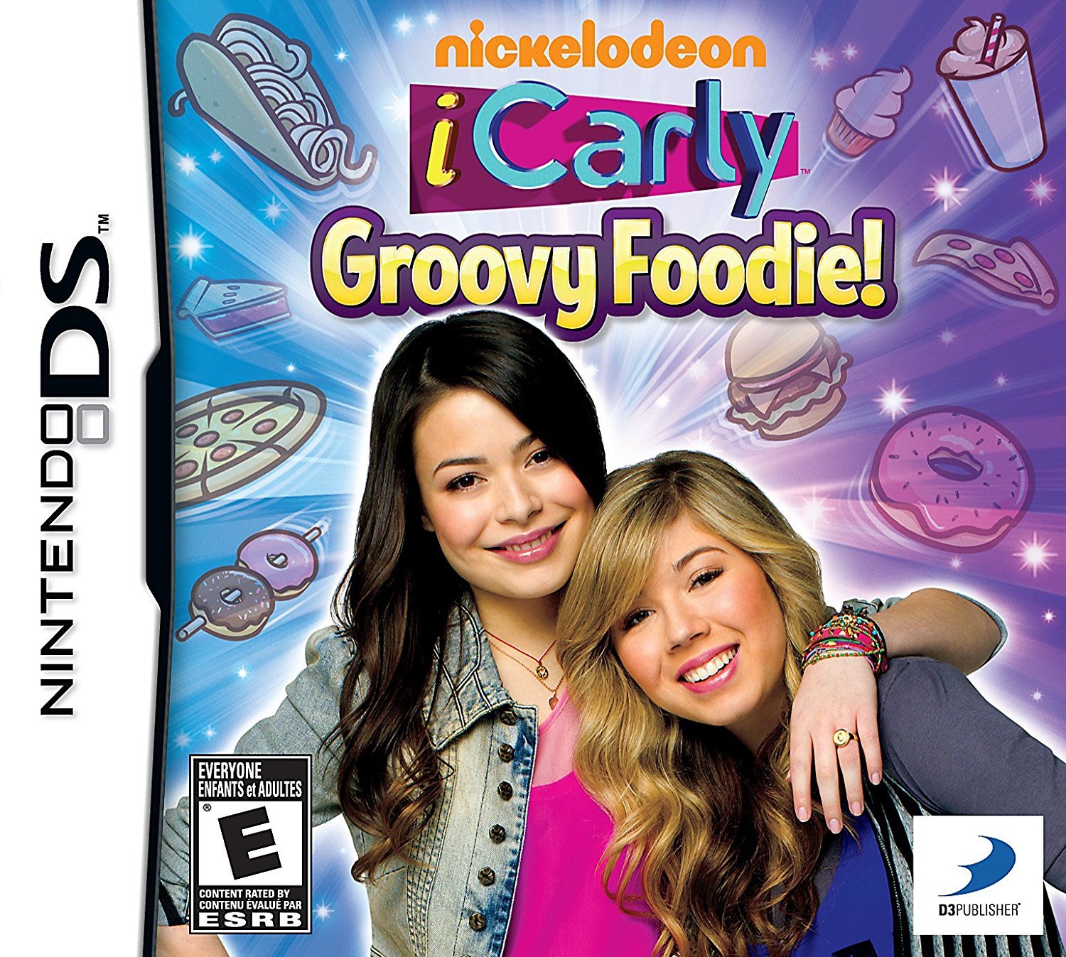 PRODUCT DETAILS 【商品情報】・商品名：iCarly: Groovy Foodie! - Nintendo DS by D3 Publisher・対応機種：ニンテンドーDS（Nintendo DS）・仕様：北米版・言語：英語【コンディション】・新品・海外直輸入品です。・パッケージに輸送によるスレ・小傷がある場合があります。 ■ 日本国内のDS本体でプレイいただけます ニンテンドーDS／DS Lite 本体はリージョンフリーのため、北米版のソフトも日本国内で購入された本体でそのままプレイいただけます。 ■ 北米版ゲームについてのご注意（必ずお読みください） ・ゲーム内の表示および音声は英語です。日本語には対応しておりません。・ニンテンドーDSi／DSi LL／3DSシリーズでは、通常のDSソフトはプレイできますが、「DSi専用」「DSi拡張」ソフトは地域制限により動作しません。・任天堂のオンラインサービス（ニンテンドーWi-Fiコネクション）は終了しているため、通信対戦・配信要素はご利用いただけません。・パッケージ・取扱説明書はすべて英語表記です。・海外版であること、およびお手持ちの本体で使用できないことを理由とした返品・交換はお受けできません。 ■ ご注意 ・掲載画像は実物に近い色味になるよう調整しておりますが、ご利用の環境により差異が生じる場合があります。・複数店舗で在庫を共有しているため、ご注文後に在庫切れとなる場合がございます。・海外倉庫からのお取り寄せのため、発送までに数日〜2〜3週間程度かかる場合があります。 ■ 納期についてお届けの目安を必ずご確認ください。 ご注意 海外からの輸入品となります。海外輸送のため、外箱に軽微なスレ等がある場合がございますが、商品本体には影響ございません。 ※在庫状況は仕入先の在庫情報をもとに出来る限り正確に表示しておりますが、取寄せ商品のため、タイミングによりご注文後に欠品・キャンセルとなる場合がございます。