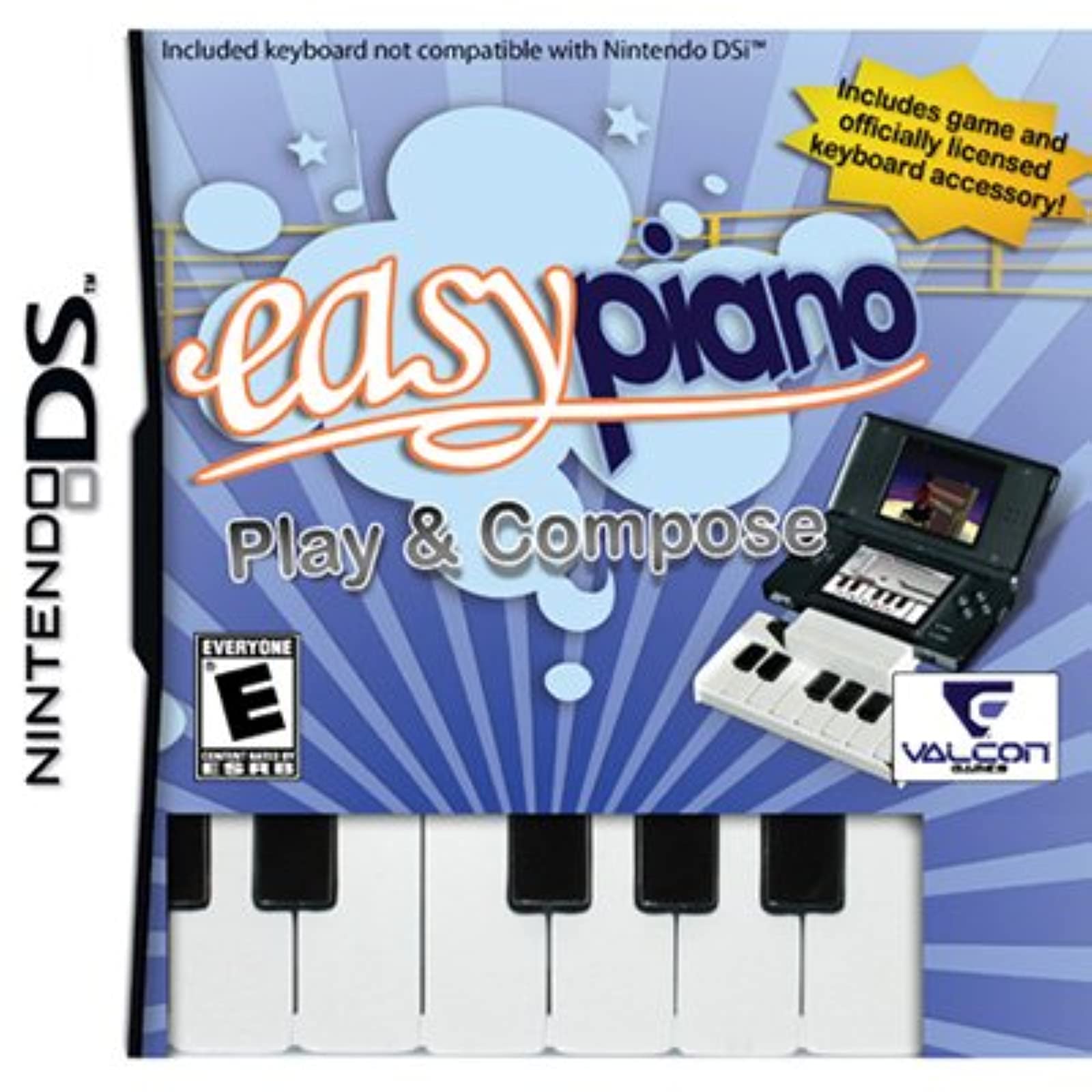 Easy Piano DS 北米版 ニンテンドーDS Nintendo DS 海外版ソフト