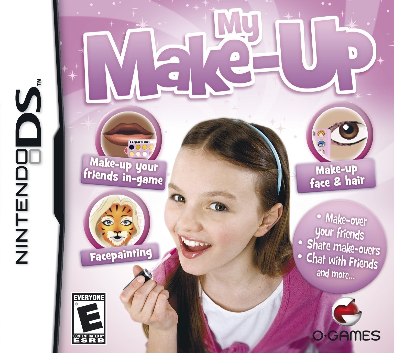 PRODUCT DETAILS 【商品情報】・商品名：My Make Up - Nintendo DS・対応機種：ニンテンドーDS（Nintendo DS）・仕様：北米版・言語：英語【コンディション】・新品・海外直輸入品です。・パッケージに輸送によるスレ・小傷がある場合があります。 ■ 日本国内のDS本体でプレイいただけます ニンテンドーDS／DS Lite 本体はリージョンフリーのため、北米版のソフトも日本国内で購入された本体でそのままプレイいただけます。 ■ 北米版ゲームについてのご注意（必ずお読みください） ・ゲーム内の表示および音声は英語です。日本語には対応しておりません。・ニンテンドーDSi／DSi LL／3DSシリーズでは、通常のDSソフトはプレイできますが、「DSi専用」「DSi拡張」ソフトは地域制限により動作しません。・任天堂のオンラインサービス（ニンテンドーWi-Fiコネクション）は終了しているため、通信対戦・配信要素はご利用いただけません。・パッケージ・取扱説明書はすべて英語表記です。・海外版であること、およびお手持ちの本体で使用できないことを理由とした返品・交換はお受けできません。 ■ ご注意 ・掲載画像は実物に近い色味になるよう調整しておりますが、ご利用の環境により差異が生じる場合があります。・複数店舗で在庫を共有しているため、ご注文後に在庫切れとなる場合がございます。・海外倉庫からのお取り寄せのため、発送までに数日〜2〜3週間程度かかる場合があります。 ■ 納期についてお届けの目安を必ずご確認ください。 ご注意 海外からの輸入品となります。海外輸送のため、外箱に軽微なスレ等がある場合がございますが、商品本体には影響ございません。 ※在庫状況は仕入先の在庫情報をもとに出来る限り正確に表示しておりますが、取寄せ商品のため、タイミングによりご注文後に欠品・キャンセルとなる場合がございます。