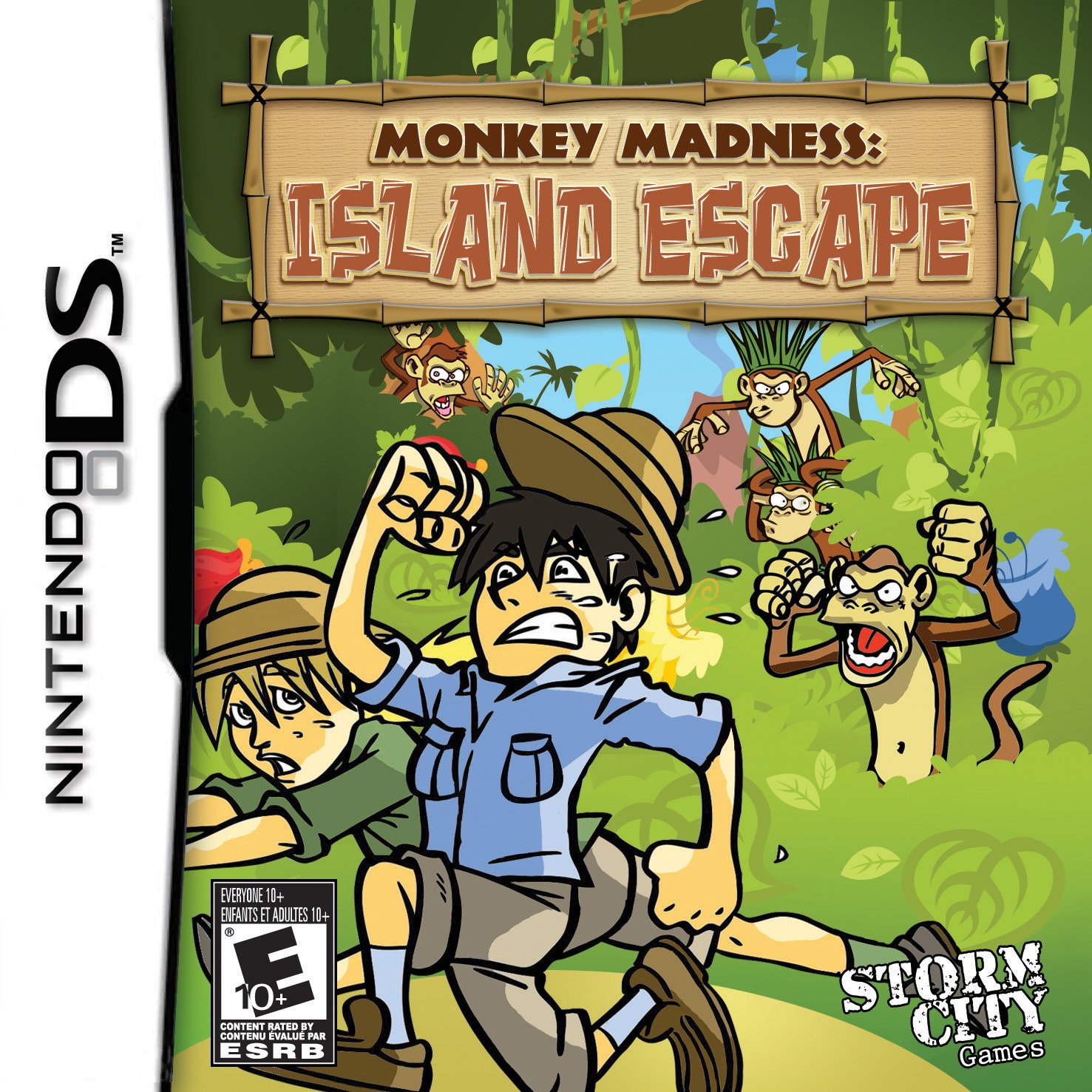 PRODUCT DETAILS 【商品情報】・商品名：Monkey Madness: Island Escape - Nintendo DS・対応機種：ニンテンドーDS（Nintendo DS）・仕様：北米版・言語：英語【コンディション】・新品・海外直輸入品です。・パッケージに輸送によるスレ・小傷がある場合があります。 ■ 日本国内のDS本体でプレイいただけます ニンテンドーDS／DS Lite 本体はリージョンフリーのため、北米版のソフトも日本国内で購入された本体でそのままプレイいただけます。 ■ 北米版ゲームについてのご注意（必ずお読みください） ・ゲーム内の表示および音声は英語です。日本語には対応しておりません。・ニンテンドーDSi／DSi LL／3DSシリーズでは、通常のDSソフトはプレイできますが、「DSi専用」「DSi拡張」ソフトは地域制限により動作しません。・任天堂のオンラインサービス（ニンテンドーWi-Fiコネクション）は終了しているため、通信対戦・配信要素はご利用いただけません。・パッケージ・取扱説明書はすべて英語表記です。・海外版であること、およびお手持ちの本体で使用できないことを理由とした返品・交換はお受けできません。 ■ ご注意 ・掲載画像は実物に近い色味になるよう調整しておりますが、ご利用の環境により差異が生じる場合があります。・複数店舗で在庫を共有しているため、ご注文後に在庫切れとなる場合がございます。・海外倉庫からのお取り寄せのため、発送までに数日〜2〜3週間程度かかる場合があります。 ■ 納期についてお届けの目安を必ずご確認ください。 ご注意 海外からの輸入品となります。海外輸送のため、外箱に軽微なスレ等がある場合がございますが、商品本体には影響ございません。 ※在庫状況は仕入先の在庫情報をもとに出来る限り正確に表示しておりますが、取寄せ商品のため、タイミングによりご注文後に欠品・キャンセルとなる場合がございます。