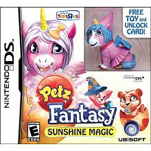 PRODUCT DETAILS 【商品情報】・商品名：Exclusive Petz Fantasy Sunshine Magic with Pet Included・対応機種：ニンテンドーDS（Nintendo DS）・仕様：北米版・言語：英語【コンディション】・新品・海外直輸入品です。・パッケージに輸送によるスレ・小傷がある場合があります。 ■ 日本国内のDS本体でプレイいただけます ニンテンドーDS／DS Lite 本体はリージョンフリーのため、北米版のソフトも日本国内で購入された本体でそのままプレイいただけます。 ■ 北米版ゲームについてのご注意（必ずお読みください） ・ゲーム内の表示および音声は英語です。日本語には対応しておりません。・ニンテンドーDSi／DSi LL／3DSシリーズでは、通常のDSソフトはプレイできますが、「DSi専用」「DSi拡張」ソフトは地域制限により動作しません。・任天堂のオンラインサービス（ニンテンドーWi-Fiコネクション）は終了しているため、通信対戦・配信要素はご利用いただけません。・パッケージ・取扱説明書はすべて英語表記です。・海外版であること、およびお手持ちの本体で使用できないことを理由とした返品・交換はお受けできません。 ■ ご注意 ・掲載画像は実物に近い色味になるよう調整しておりますが、ご利用の環境により差異が生じる場合があります。・複数店舗で在庫を共有しているため、ご注文後に在庫切れとなる場合がございます。・海外倉庫からのお取り寄せのため、発送までに数日〜2〜3週間程度かかる場合があります。 ■ 納期についてお届けの目安を必ずご確認ください。 ご注意 海外からの輸入品となります。海外輸送のため、外箱に軽微なスレ等がある場合がございますが、商品本体には影響ございません。 ※在庫状況は仕入先の在庫情報をもとに出来る限り正確に表示しておりますが、取寄せ商品のため、タイミングによりご注文後に欠品・キャンセルとなる場合がございます。