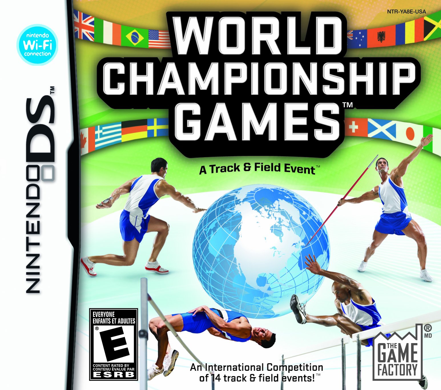 PRODUCT DETAILS 【商品情報】・商品名：World Championship Games: A Track & Field Event - Nintendo DS・対応機種：ニンテンドーDS（Nintendo DS）・仕様：北米版・言語：英語【コンディション】・新品・海外直輸入品です。・パッケージに輸送によるスレ・小傷がある場合があります。 ■ 日本国内のDS本体でプレイいただけます ニンテンドーDS／DS Lite 本体はリージョンフリーのため、北米版のソフトも日本国内で購入された本体でそのままプレイいただけます。 ■ 北米版ゲームについてのご注意（必ずお読みください） ・ゲーム内の表示および音声は英語です。日本語には対応しておりません。・ニンテンドーDSi／DSi LL／3DSシリーズでは、通常のDSソフトはプレイできますが、「DSi専用」「DSi拡張」ソフトは地域制限により動作しません。・任天堂のオンラインサービス（ニンテンドーWi-Fiコネクション）は終了しているため、通信対戦・配信要素はご利用いただけません。・パッケージ・取扱説明書はすべて英語表記です。・海外版であること、およびお手持ちの本体で使用できないことを理由とした返品・交換はお受けできません。 ■ ご注意 ・掲載画像は実物に近い色味になるよう調整しておりますが、ご利用の環境により差異が生じる場合があります。・複数店舗で在庫を共有しているため、ご注文後に在庫切れとなる場合がございます。・海外倉庫からのお取り寄せのため、発送までに数日〜2〜3週間程度かかる場合があります。 ■ 納期についてお届けの目安を必ずご確認ください。 ご注意 海外からの輸入品となります。海外輸送のため、外箱に軽微なスレ等がある場合がございますが、商品本体には影響ございません。 ※在庫状況は仕入先の在庫情報をもとに出来る限り正確に表示しておりますが、取寄せ商品のため、タイミングによりご注文後に欠品・キャンセルとなる場合がございます。