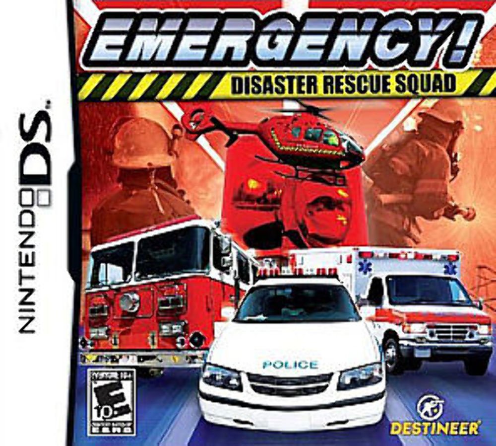 PRODUCT DETAILS 【商品情報】・商品名：Emergency! Disaster Rescue Squad - Nintendo DS・対応機種：ニンテンドーDS（Nintendo DS）・仕様：北米版・言語：英語【コンディション】・新品・海外直輸入品です。・パッケージに輸送によるスレ・小傷がある場合があります。 ■ 日本国内のDS本体でプレイいただけます ニンテンドーDS／DS Lite 本体はリージョンフリーのため、北米版のソフトも日本国内で購入された本体でそのままプレイいただけます。 ■ 北米版ゲームについてのご注意（必ずお読みください） ・ゲーム内の表示および音声は英語です。日本語には対応しておりません。・ニンテンドーDSi／DSi LL／3DSシリーズでは、通常のDSソフトはプレイできますが、「DSi専用」「DSi拡張」ソフトは地域制限により動作しません。・任天堂のオンラインサービス（ニンテンドーWi-Fiコネクション）は終了しているため、通信対戦・配信要素はご利用いただけません。・パッケージ・取扱説明書はすべて英語表記です。・海外版であること、およびお手持ちの本体で使用できないことを理由とした返品・交換はお受けできません。 ■ ご注意 ・掲載画像は実物に近い色味になるよう調整しておりますが、ご利用の環境により差異が生じる場合があります。・複数店舗で在庫を共有しているため、ご注文後に在庫切れとなる場合がございます。・海外倉庫からのお取り寄せのため、発送までに数日〜2〜3週間程度かかる場合があります。 ■ 納期についてお届けの目安を必ずご確認ください。 ご注意 海外からの輸入品となります。海外輸送のため、外箱に軽微なスレ等がある場合がございますが、商品本体には影響ございません。 ※在庫状況は仕入先の在庫情報をもとに出来る限り正確に表示しておりますが、取寄せ商品のため、タイミングによりご注文後に欠品・キャンセルとなる場合がございます。