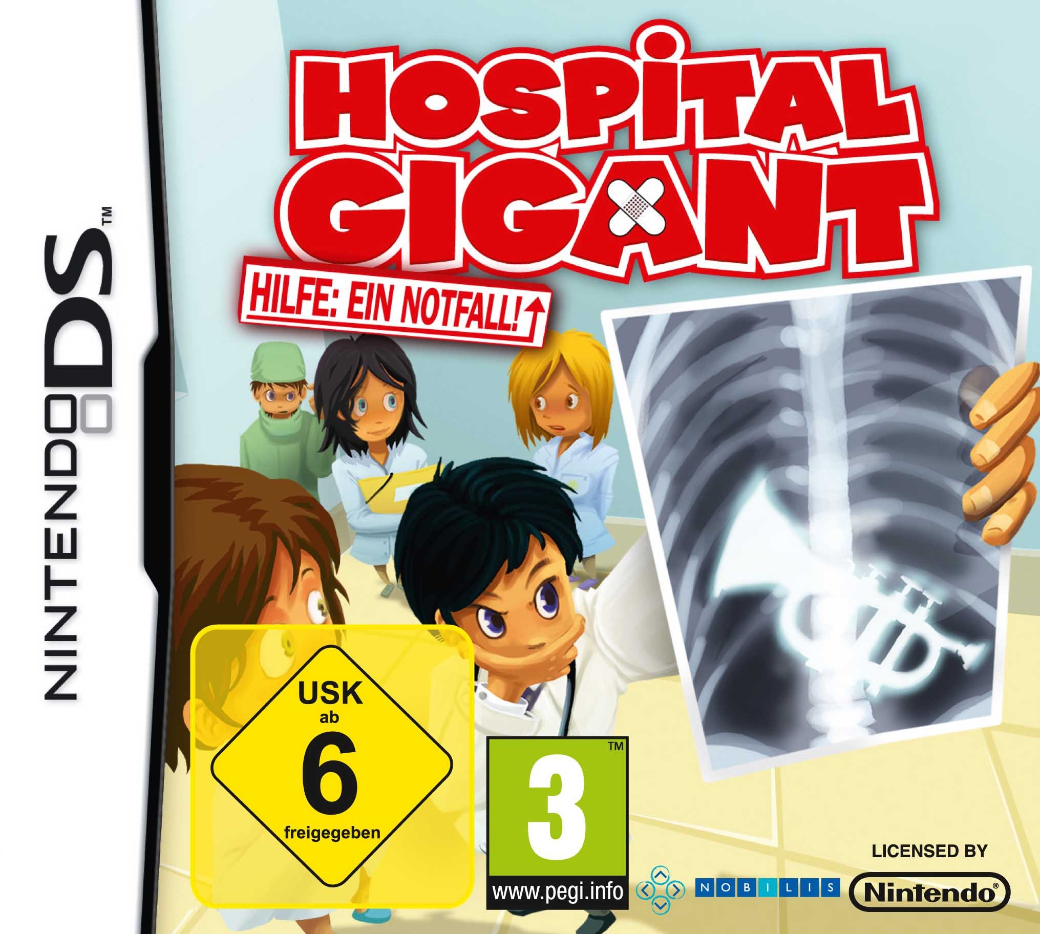 PRODUCT DETAILS 【商品情報】・商品名：Hospital Gigant・対応機種：ニンテンドーDS（Nintendo DS）・仕様：北米版・言語：英語【コンディション】・新品・海外直輸入品です。・パッケージに輸送によるスレ・小傷がある場合があります。 ■ 日本国内のDS本体でプレイいただけます ニンテンドーDS／DS Lite 本体はリージョンフリーのため、北米版のソフトも日本国内で購入された本体でそのままプレイいただけます。 ■ 北米版ゲームについてのご注意（必ずお読みください） ・ゲーム内の表示および音声は英語です。日本語には対応しておりません。・ニンテンドーDSi／DSi LL／3DSシリーズでは、通常のDSソフトはプレイできますが、「DSi専用」「DSi拡張」ソフトは地域制限により動作しません。・任天堂のオンラインサービス（ニンテンドーWi-Fiコネクション）は終了しているため、通信対戦・配信要素はご利用いただけません。・パッケージ・取扱説明書はすべて英語表記です。・海外版であること、およびお手持ちの本体で使用できないことを理由とした返品・交換はお受けできません。 ■ ご注意 ・掲載画像は実物に近い色味になるよう調整しておりますが、ご利用の環境により差異が生じる場合があります。・複数店舗で在庫を共有しているため、ご注文後に在庫切れとなる場合がございます。・海外倉庫からのお取り寄せのため、発送までに数日〜2〜3週間程度かかる場合があります。 ■ 納期についてお届けの目安を必ずご確認ください。 ご注意 海外からの輸入品となります。海外輸送のため、外箱に軽微なスレ等がある場合がございますが、商品本体には影響ございません。 ※在庫状況は仕入先の在庫情報をもとに出来る限り正確に表示しておりますが、取寄せ商品のため、タイミングによりご注文後に欠品・キャンセルとなる場合がございます。