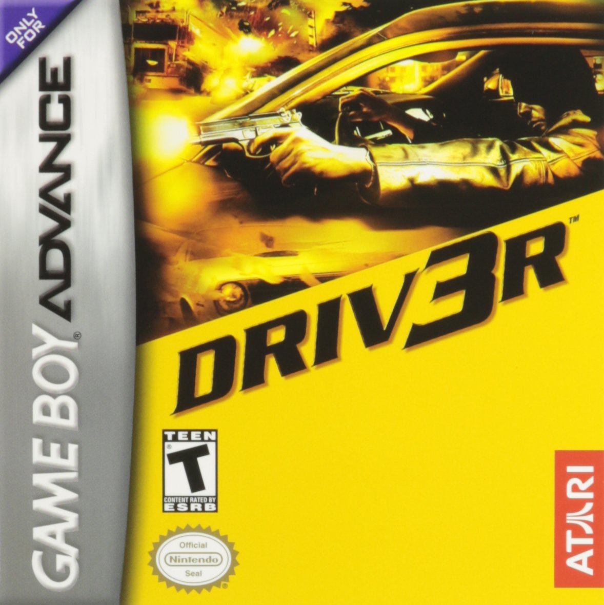 Driv3r 北米版 ゲームボーイアドバンス GBA 海外版ソフト