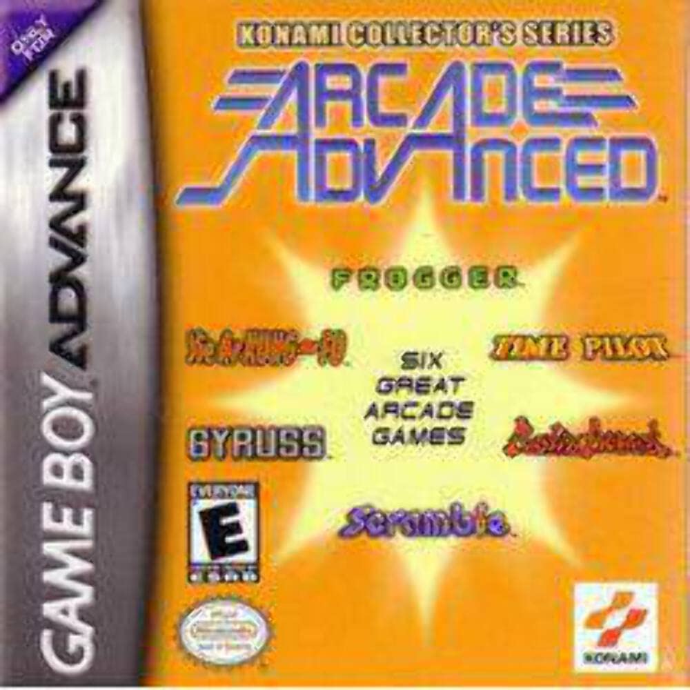 PRODUCT DETAILS 【商品情報】・商品名：Konami Collector's Series: Arcade Advanced・対応機種：ゲームボーイアドバンス（Game Boy Advance）・仕様：北米版・言語：英語【コンディション】・新品・海外直輸入品です。・パッケージに輸送によるスレ・小傷がある場合があります。 ■ 日本国内の本体でプレイいただけます ゲームボーイアドバンスはリージョンフリーのため、北米版のソフトも日本国内で購入された本体でそのままプレイいただけます。対応本体：ゲームボーイアドバンス／アドバンスSP／ミクロ、ニンテンドーDS／DS Lite（GBAスロット搭載モデル） ■ 北米版ゲームについてのご注意（必ずお読みください） ・ゲーム内の表示および音声は英語です。日本語には対応しておりません。・ニンテンドーDSi／DSi LL／3DSシリーズにはGBAスロットが搭載されていないため、本商品はプレイできません。・パッケージ・取扱説明書はすべて英語表記です。・海外版であること、およびお手持ちの本体で使用できないことを理由とした返品・交換はお受けできません。 ■ ご注意 ・掲載画像は実物に近い色味になるよう調整しておりますが、ご利用の環境により差異が生じる場合があります。・複数店舗で在庫を共有しているため、ご注文後に在庫切れとなる場合がございます。・海外倉庫からのお取り寄せのため、発送までに数日〜2〜3週間程度かかる場合があります。 ■ 納期についてお届けの目安を必ずご確認ください。 ご注意 海外からの輸入品となります。海外輸送のため、外箱に軽微なスレ等がある場合がございますが、商品本体には影響ございません。 ※在庫状況は仕入先の在庫情報をもとに出来る限り正確に表示しておりますが、取寄せ商品のため、タイミングによりご注文後に欠品・キャンセルとなる場合がございます。