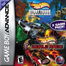 Hot Wheels Stunt Track Challenge + World Race 北米版 ゲームボーイアドバンス GBA 海外版ソフト