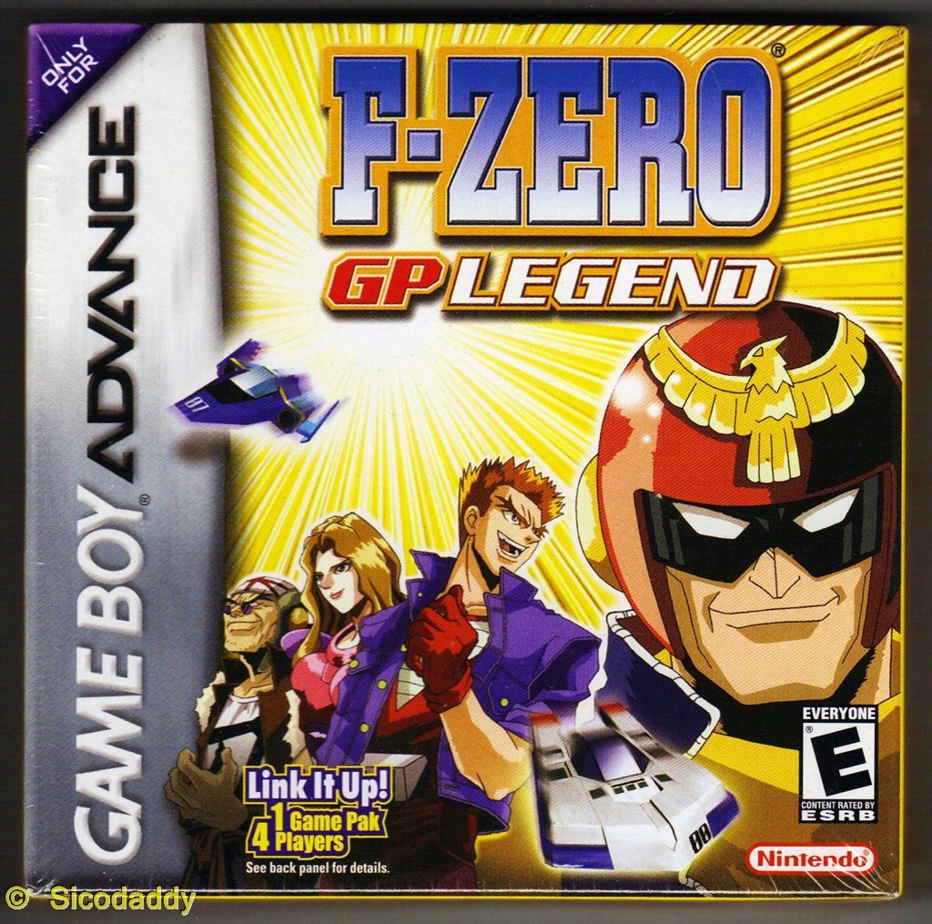 F-Zero GP Legend 北米版 ゲームボーイアドバンス GBA 海外版ソフト