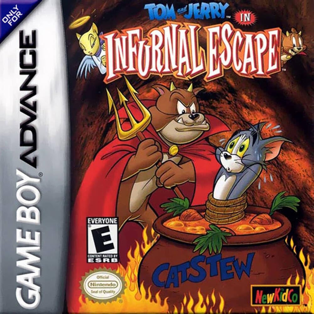 PRODUCT DETAILS 【商品情報】・商品名：Tom & Jerry in Infurnal Escape・対応機種：ゲームボーイアドバンス（Game Boy Advance）・仕様：北米版・言語：英語【コンディション】・新品・海外直輸入品です。・パッケージに輸送によるスレ・小傷がある場合があります。 ■ 日本国内の本体でプレイいただけます ゲームボーイアドバンスはリージョンフリーのため、北米版のソフトも日本国内で購入された本体でそのままプレイいただけます。対応本体：ゲームボーイアドバンス／アドバンスSP／ミクロ、ニンテンドーDS／DS Lite（GBAスロット搭載モデル） ■ 北米版ゲームについてのご注意（必ずお読みください） ・ゲーム内の表示および音声は英語です。日本語には対応しておりません。・ニンテンドーDSi／DSi LL／3DSシリーズにはGBAスロットが搭載されていないため、本商品はプレイできません。・パッケージ・取扱説明書はすべて英語表記です。・海外版であること、およびお手持ちの本体で使用できないことを理由とした返品・交換はお受けできません。 ■ ご注意 ・掲載画像は実物に近い色味になるよう調整しておりますが、ご利用の環境により差異が生じる場合があります。・複数店舗で在庫を共有しているため、ご注文後に在庫切れとなる場合がございます。・海外倉庫からのお取り寄せのため、発送までに数日〜2〜3週間程度かかる場合があります。 ■ 納期についてお届けの目安を必ずご確認ください。 ご注意 海外からの輸入品となります。海外輸送のため、外箱に軽微なスレ等がある場合がございますが、商品本体には影響ございません。 ※在庫状況は仕入先の在庫情報をもとに出来る限り正確に表示しておりますが、取寄せ商品のため、タイミングによりご注文後に欠品・キャンセルとなる場合がございます。