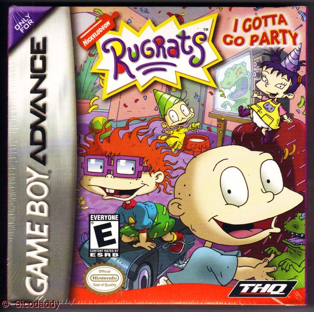 Rugrats: I Gotta Go Party 北米版 ゲームボーイアドバンス GBA 海外版ソフト