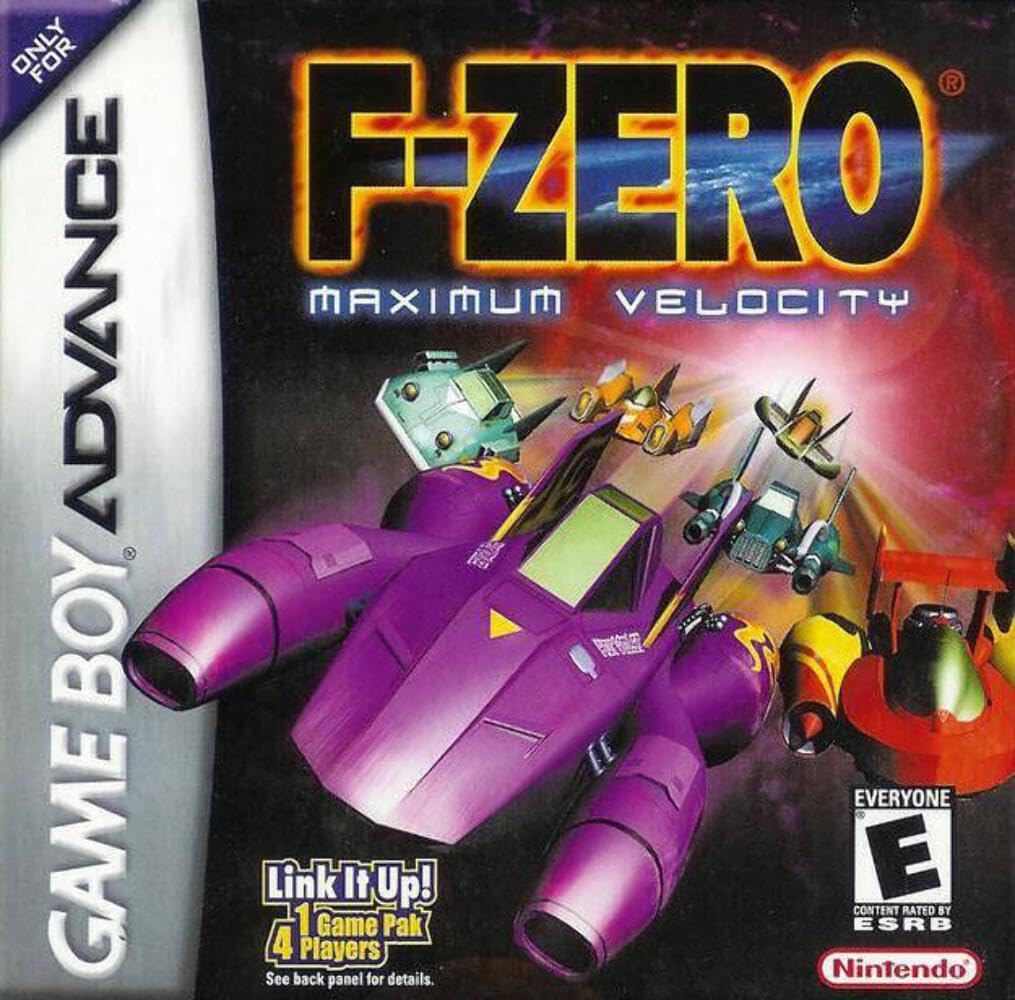 F-Zero: Maximum Velocity 北米版 ゲームボーイアドバンス GBA 海外版ソフト