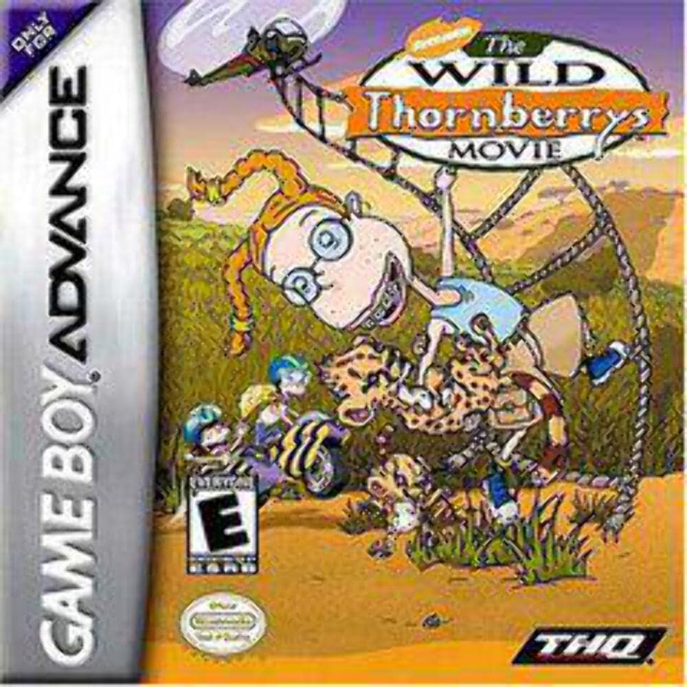 Wild Thornberry Movie - Game Boy Advance 北米版 ゲームボーイアドバンス GBA 海外版ソフト