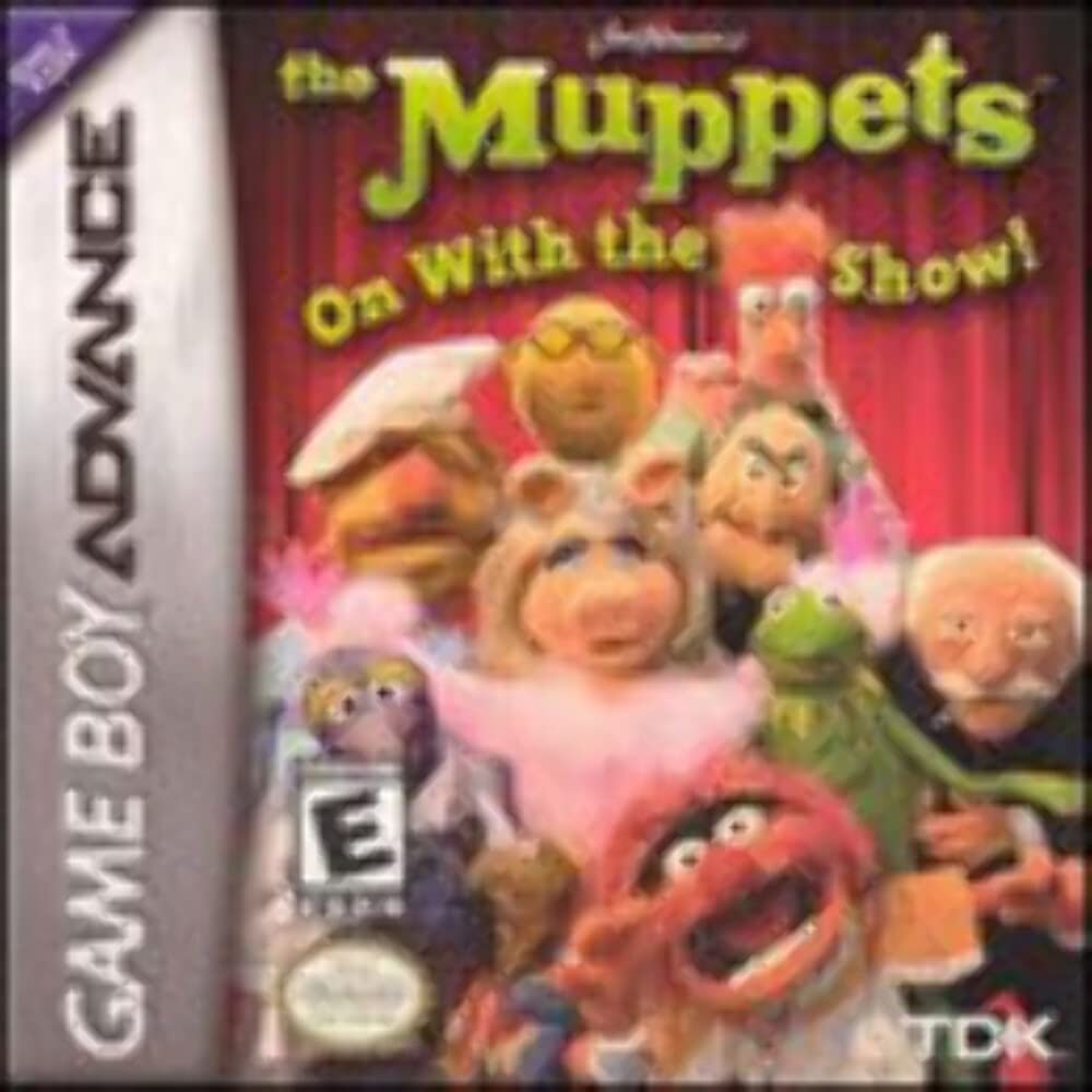 Muppets On With The Show 北米版 ゲームボーイアドバンス GBA 海外版ソフト