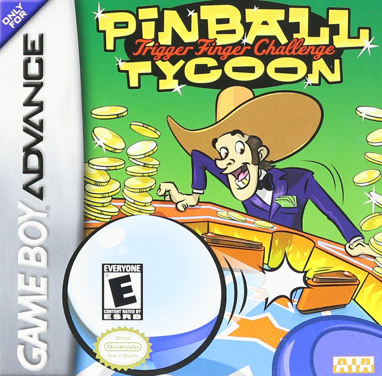 Pinball Tycoon 北米版 ゲームボーイアドバンス GBA 海外版ソフト