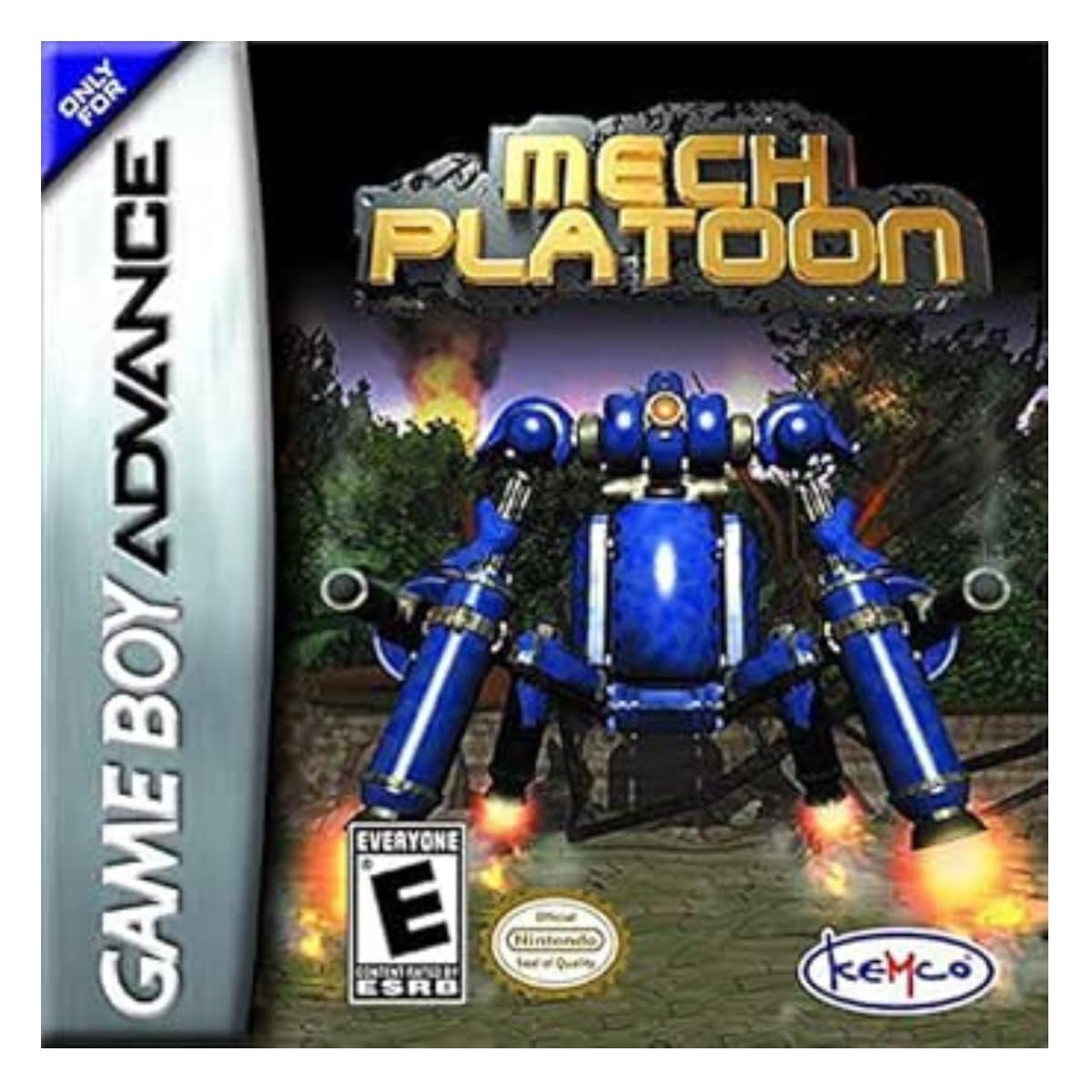 PRODUCT DETAILS 【商品情報】・商品名：Mech Platoon・対応機種：ゲームボーイアドバンス（Game Boy Advance）・仕様：北米版・言語：英語【コンディション】・新品・海外直輸入品です。・パッケージに輸送によるスレ・小傷がある場合があります。 ■ 日本国内の本体でプレイいただけます ゲームボーイアドバンスはリージョンフリーのため、北米版のソフトも日本国内で購入された本体でそのままプレイいただけます。対応本体：ゲームボーイアドバンス／アドバンスSP／ミクロ、ニンテンドーDS／DS Lite（GBAスロット搭載モデル） ■ 北米版ゲームについてのご注意（必ずお読みください） ・ゲーム内の表示および音声は英語です。日本語には対応しておりません。・ニンテンドーDSi／DSi LL／3DSシリーズにはGBAスロットが搭載されていないため、本商品はプレイできません。・パッケージ・取扱説明書はすべて英語表記です。・海外版であること、およびお手持ちの本体で使用できないことを理由とした返品・交換はお受けできません。 ■ ご注意 ・掲載画像は実物に近い色味になるよう調整しておりますが、ご利用の環境により差異が生じる場合があります。・複数店舗で在庫を共有しているため、ご注文後に在庫切れとなる場合がございます。・海外倉庫からのお取り寄せのため、発送までに数日〜2〜3週間程度かかる場合があります。 ■ 納期についてお届けの目安を必ずご確認ください。 ご注意 海外からの輸入品となります。海外輸送のため、外箱に軽微なスレ等がある場合がございますが、商品本体には影響ございません。 ※在庫状況は仕入先の在庫情報をもとに出来る限り正確に表示しておりますが、取寄せ商品のため、タイミングによりご注文後に欠品・キャンセルとなる場合がございます。