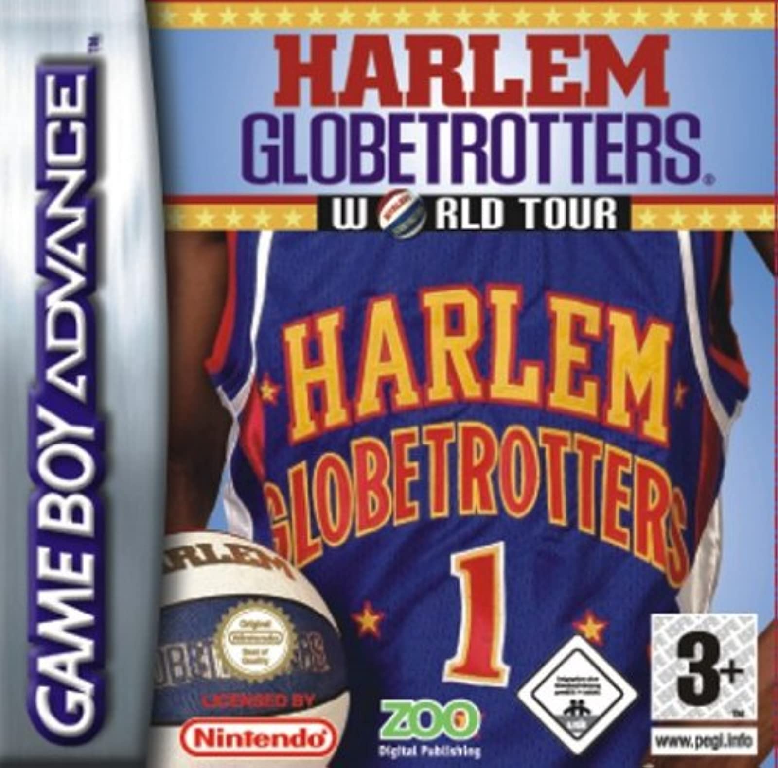 Harlem Globetrotters World Tour (GBA) 北米版 ゲームボーイアドバンス GBA 海外版ソフト
