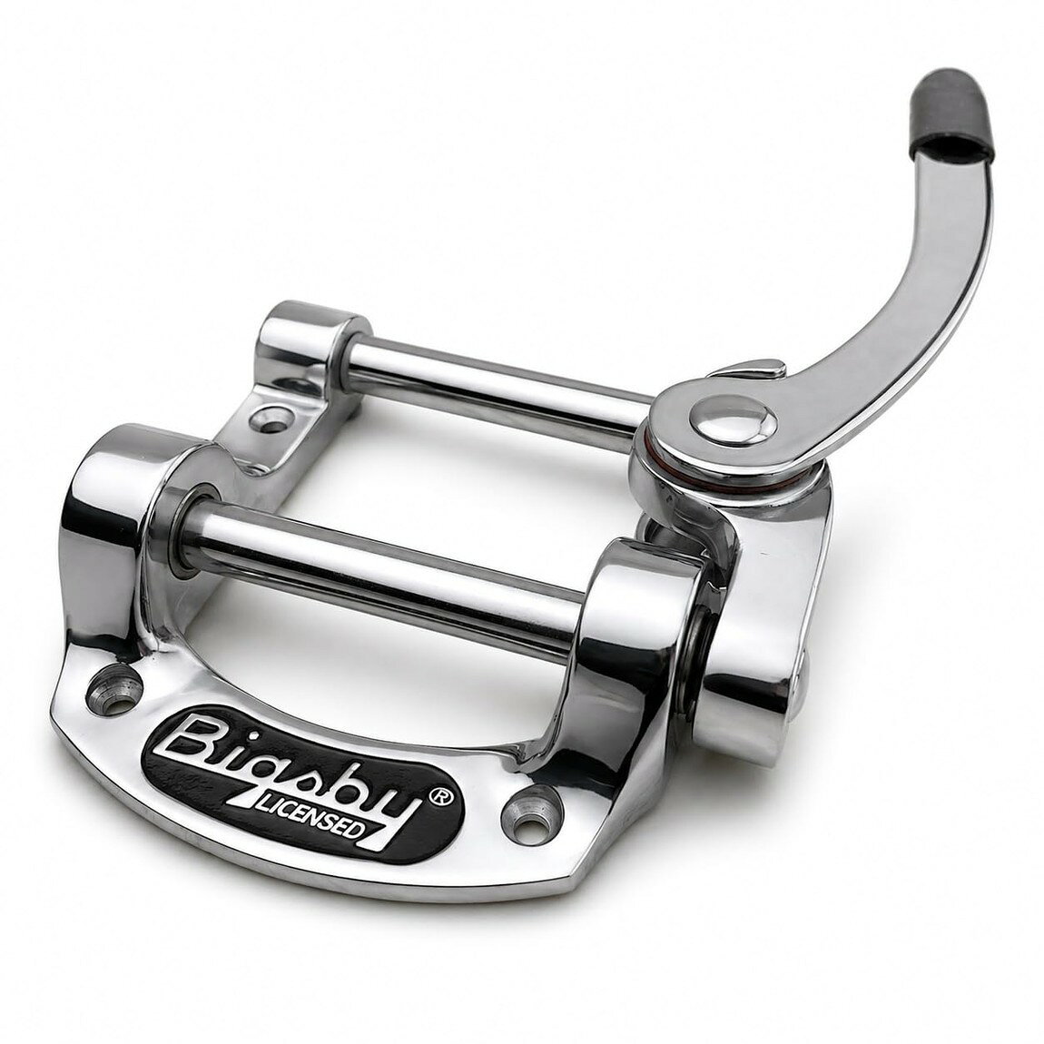PRODUCT DETAILS Bigsby ビグスビー ヴィブラート テールピース フラットトップ用 エレキギター 交換パーツ アルミダイキャスト B50【商品仕様】・ ブランド：Bigsby (ビグスビー)・ 型番：B50・ 品目：ヴィブラート テールピース・ 用途：フラットトップギター用・ 対応楽器：エレキギター（ソリッドボディ等）・ 材質：アルミダイキャスト・ シリーズ：Lightning Line【特徴】・ Bigsbyの名機「B5」をベースにしたライセンス・ダイキャストバージョンです。・ フラットトップのソリッドボディギターに広く使用されています。・ 製造はアルミダイキャスト製です。・ 本製品にブリッジ本体は含まれません。【ご注意】・ 米国仕様の製品です。インチ規格のサイズ・番手表記の場合があります。・ 工具の使用には楽器リペアの知識が必要です。作業による楽器の損傷について当店は責任を負いかねます。 ■ 商品について 海外輸入品（説明書は英語表記の場合あり） ■ ご注意 ・掲載画像は実物に近い色味になるよう調整しておりますが、ご利用の環境により差異が生じる場合があります。・複数店舗で在庫を共有しているため、ご注文後に在庫切れとなる場合がございます。 ■ 納期について お届けの目安を必ずご確認ください。 海外正規ルート仕入れ品 海外ブランド ▼ 海外正規ブランド店 正規代理店 ▼ 当 店 ※本商品は並行輸入品です 製造元は正規品と同一のブランド・メーカーです。当店では海外正規ルートより仕入れた商品を取り扱っております。流通ルートが異なるのみで、商品自体に違いはございません。 ── 当店の商品について ── 正規品のみ取り扱い 海外正規店・正規代理店から商品を直接仕入れ、国内に輸入して販売しております。 日本未入荷・海外限定モデルも多数 日本未入荷・海外限定モデルも多数取り扱っております。サイズ・カラー違いや海外限定で販売された製品など、日本では手に入りにくいアイテムをお届けいたします。 お求めやすい価格の理由 海外市場での価格差や流通ルートの違いにより、国内販売価格よりお求めやすくなっております。品質はそのままに、よりお手頃な価格でお届けいたします。 安心保証 ご使用前に万が一、製品に不具合がございました場合は、交換または商品代金のご返金にて対応させていただきます。商品到着後5日以内にご連絡ください。 ご注意 海外からの輸入品となります。海外輸送のため、外箱に軽微なスレ等がある場合がございますが、商品本体には影響ございません。 ※在庫状況は仕入先の在庫情報をもとに出来る限り正確に表示しておりますが、取寄せ商品のため、タイミングによりご注文後に欠品・キャンセルとなる場合がございます。 お探しの商品がございましたら、お気軽にご相談ください。