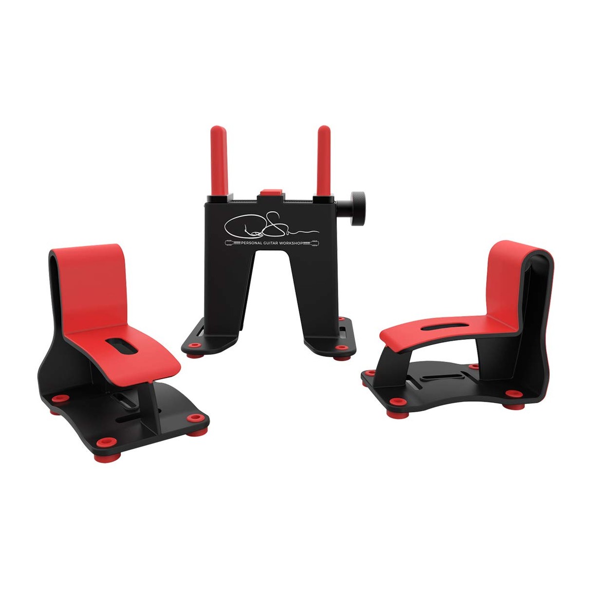 PRODUCT DETAILS Dave Sommerfield The GiG (Red) ポータブル ネックレスト ワークステーション ギター ベース リペア工具 メンテナンス 固定用【商品仕様】・ ブランド：Dave Sommerfield・ 型番：The GiG (Red)・ 品目：ポータブル・ギターワークショップ（ネックレスト）・ 用途：弦楽器のメンテナンス、リペア、調整時の固定用・ 対応楽器：ギター、ベース、その他弦楽器全般・ カラー：レッド・ 素材：ラバー（楽器接触部）、その他【特徴】・ ギターケースへのストラップ固定、ワークベンチへのネジ留め、または平らな表面への設置の3通りで使用可能です。・ 楽器との接触部には、反応性の低いラバー素材を採用しており、楽器を保護しながら保持します。・ ネッククランプ部は調整可能で、ほぼすべての弦楽器のネック形状に適合します。・ 軽量かつ迅速なセットアップが可能で、外出先や自宅の作業台でのリペア作業をサポートします。【ご注意】・ 米国仕様の製品です。インチ規格のサイズ・番手表記の場合があります。・ 工具の使用には楽器リペアの知識が必要です。作業による楽器の損傷について当店は責任を負いかねます。 ■ 商品について 海外輸入品（説明書は英語表記の場合あり） ■ ご注意 ・掲載画像は実物に近い色味になるよう調整しておりますが、ご利用の環境により差異が生じる場合があります。・複数店舗で在庫を共有しているため、ご注文後に在庫切れとなる場合がございます。 ■ 納期について お届けの目安を必ずご確認ください。 海外正規ルート仕入れ品 海外ブランド ▼ 海外正規ブランド店 正規代理店 ▼ 当 店 ※本商品は並行輸入品です 製造元は正規品と同一のブランド・メーカーです。当店では海外正規ルートより仕入れた商品を取り扱っております。流通ルートが異なるのみで、商品自体に違いはございません。 ── 当店の商品について ── 正規品のみ取り扱い 海外正規店・正規代理店から商品を直接仕入れ、国内に輸入して販売しております。 日本未入荷・海外限定モデルも多数 日本未入荷・海外限定モデルも多数取り扱っております。サイズ・カラー違いや海外限定で販売された製品など、日本では手に入りにくいアイテムをお届けいたします。 お求めやすい価格の理由 海外市場での価格差や流通ルートの違いにより、国内販売価格よりお求めやすくなっております。品質はそのままに、よりお手頃な価格でお届けいたします。 安心保証 ご使用前に万が一、製品に不具合がございました場合は、交換または商品代金のご返金にて対応させていただきます。商品到着後5日以内にご連絡ください。 ご注意 海外からの輸入品となります。海外輸送のため、外箱に軽微なスレ等がある場合がございますが、商品本体には影響ございません。 ※在庫状況は仕入先の在庫情報をもとに出来る限り正確に表示しておりますが、取寄せ商品のため、タイミングによりご注文後に欠品・キャンセルとなる場合がございます。 お探しの商品がございましたら、お気軽にご相談ください。