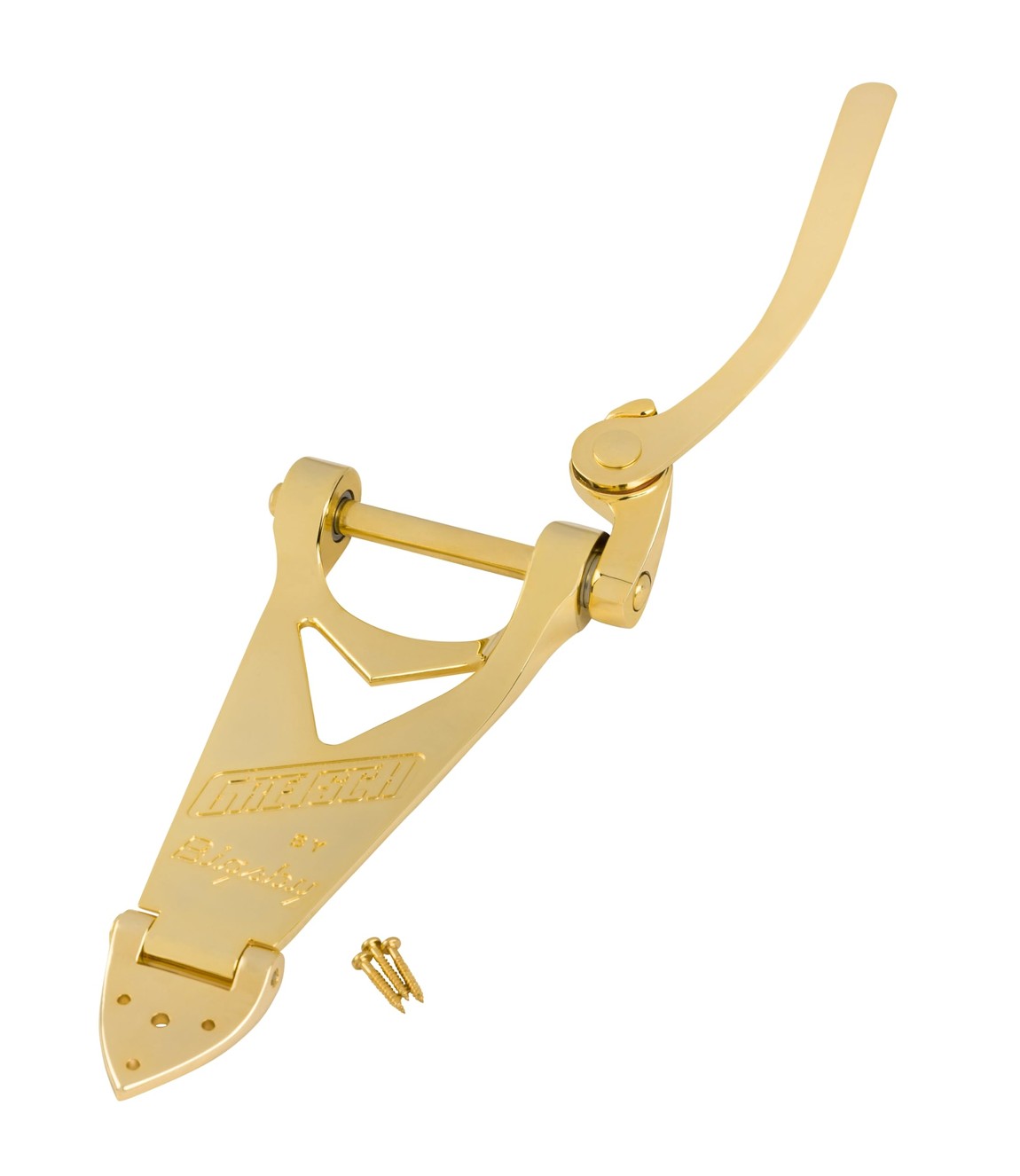 PRODUCT DETAILS Bigsby B6G ギター用 トレモロ ビブラート テイルピース アーチトップ ホロウボディ用 ゴールド【商品仕様】・ ブランド：Bigsby・ 型番：B6G・ 品目：トレモロ / ビブラート・テイルピース・ 対応モデル：アーチトップ・ホロウボディギター・ カラー：ゴールド（ゴールド・プレーテッド）・ ボディ構造：サンドキャスト（砂型鋳造）・ 付属品：取付ネジ、スプリング【特徴】・ 伝統的な設計に基づいた、アーチトップのホロウボディギター用ビブラート・ユニットです。・ サンドキャスト（砂型鋳造）による重厚なボディ構造が、安定した動作と独特の質感を実現します。・ ピッチを滑らかに変化させるビブラート効果を提供します。【ご注意】・ 取り付けには加工・配線作業が必要な場合があります。お手持ちの楽器との適合（弦数・サイズ・取付穴位置）をご確認のうえご注文ください。・ アクティブタイプのピックアップは9V電池が必要です（電池は付属しない場合があります）。 ■ 商品について 海外輸入品（説明書は英語表記の場合あり） ■ ご注意 ・掲載画像は実物に近い色味になるよう調整しておりますが、ご利用の環境により差異が生じる場合があります。・複数店舗で在庫を共有しているため、ご注文後に在庫切れとなる場合がございます。 ■ 納期について お届けの目安を必ずご確認ください。 海外正規ルート仕入れ品 海外ブランド ▼ 海外正規ブランド店 正規代理店 ▼ 当 店 ※本商品は並行輸入品です 製造元は正規品と同一のブランド・メーカーです。当店では海外正規ルートより仕入れた商品を取り扱っております。流通ルートが異なるのみで、商品自体に違いはございません。 ── 当店の商品について ── 正規品のみ取り扱い 海外正規店・正規代理店から商品を直接仕入れ、国内に輸入して販売しております。 日本未入荷・海外限定モデルも多数 日本未入荷・海外限定モデルも多数取り扱っております。サイズ・カラー違いや海外限定で販売された製品など、日本では手に入りにくいアイテムをお届けいたします。 お求めやすい価格の理由 海外市場での価格差や流通ルートの違いにより、国内販売価格よりお求めやすくなっております。品質はそのままに、よりお手頃な価格でお届けいたします。 安心保証 ご使用前に万が一、製品に不具合がございました場合は、交換または商品代金のご返金にて対応させていただきます。商品到着後5日以内にご連絡ください。 ご注意 海外からの輸入品となります。海外輸送のため、外箱に軽微なスレ等がある場合がございますが、商品本体には影響ございません。 ※在庫状況は仕入先の在庫情報をもとに出来る限り正確に表示しておりますが、取寄せ商品のため、タイミングによりご注文後に欠品・キャンセルとなる場合がございます。 お探しの商品がございましたら、お気軽にご相談ください。