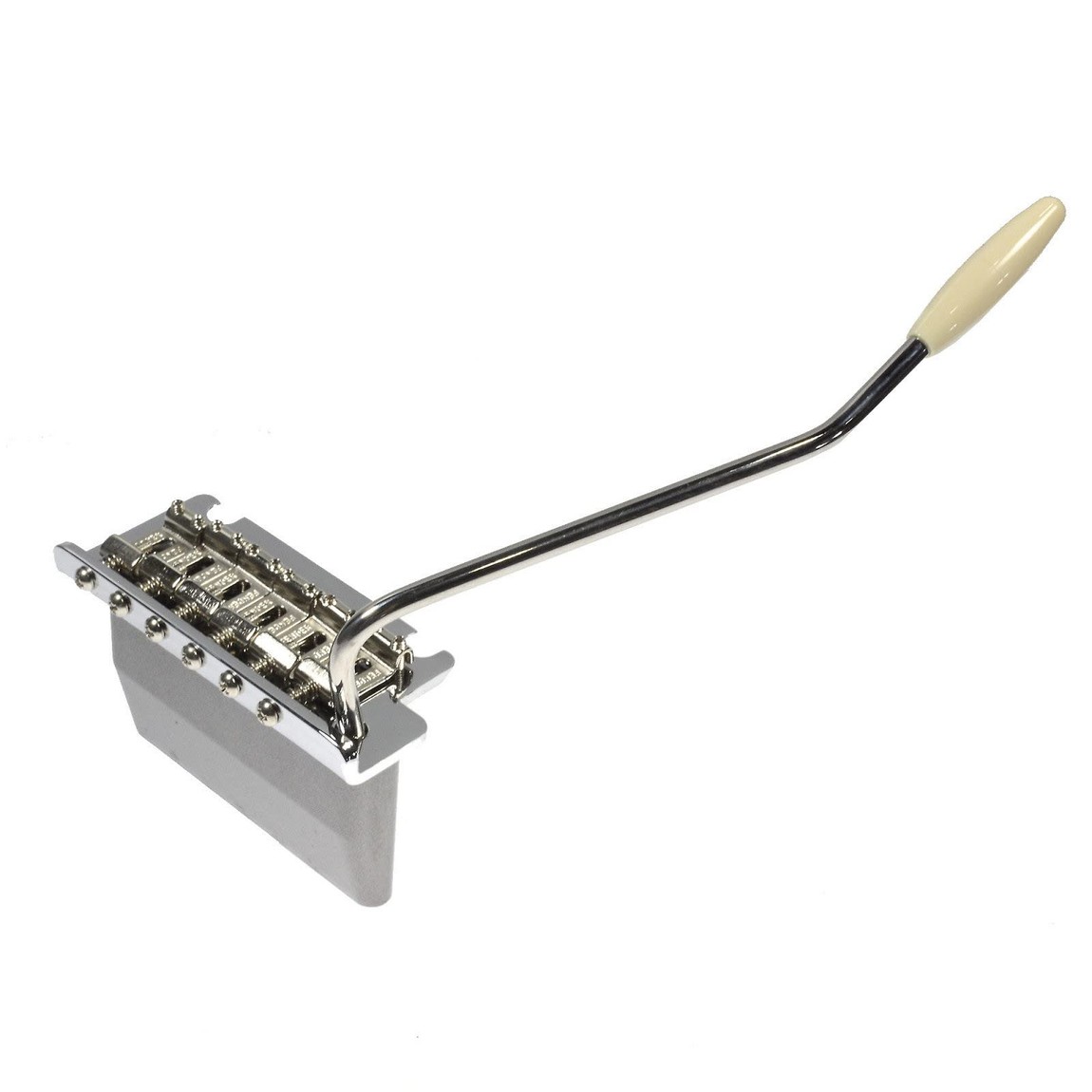 PRODUCT DETAILS Fender American Standard Strat Tremolo Bridge Assembly ギター用 トレモロブリッジ 2点支持 ストラトキャスター 2008年以降 クローム【商品仕様】・ ブランド：Fender・ 品目：ギター用トレモロブリッジ・ 対応モデル：American / American Standard シリーズ ストラトキャスター（2008年〜現在）・ マウント：2点支持（シンクロナイズド・トレモロ）・ サドル：6ウェイ ベントスチールサドル（"Fender"刻印入り）・ 取付ネジ間ピッチ：2-7/32インチ (約56.4mm)・ 弦間ピッチ：2-1/16インチ (約52.4mm)・ カラー：クローム・ 付属品：スチールトレモロブロック、ピボットスクリュー、インサート、トレモロクロー、スプリング、スクリュー式トレモロアーム（ホワイトチップ）、調整用レンチ、取付金具一式【特徴】・ 2008年以降に製造されたAmericanおよびAmerican Standardシリーズのストラトキャスターに対応する2点支持式トレモロアッセンブリーです。・ モダンな2点支持デザインと、伝統的なフェンダーロゴが刻印されたベントスチールサドルを組み合わせています。・ サドル、ブロック、アーム、取付用ハードウェアがすべて含まれたフルパッケージです。【ご注意】・ 取り付けには加工・配線作業が必要な場合があります。お手持ちの楽器との適合（弦数・サイズ・取付穴位置）をご確認のうえご注文ください。・ アクティブタイプのピックアップは9V電池が必要です（電池は付属しない場合があります）。 ■ 商品について 海外輸入品（説明書は英語表記の場合あり） ■ ご注意 ・掲載画像は実物に近い色味になるよう調整しておりますが、ご利用の環境により差異が生じる場合があります。・複数店舗で在庫を共有しているため、ご注文後に在庫切れとなる場合がございます。 ■ 納期について お届けの目安を必ずご確認ください。 海外正規ルート仕入れ品 海外ブランド ▼ 海外正規ブランド店 正規代理店 ▼ 当 店 ※本商品は並行輸入品です 製造元は正規品と同一のブランド・メーカーです。当店では海外正規ルートより仕入れた商品を取り扱っております。流通ルートが異なるのみで、商品自体に違いはございません。 ── 当店の商品について ── 正規品のみ取り扱い 海外正規店・正規代理店から商品を直接仕入れ、国内に輸入して販売しております。 日本未入荷・海外限定モデルも多数 日本未入荷・海外限定モデルも多数取り扱っております。サイズ・カラー違いや海外限定で販売された製品など、日本では手に入りにくいアイテムをお届けいたします。 お求めやすい価格の理由 海外市場での価格差や流通ルートの違いにより、国内販売価格よりお求めやすくなっております。品質はそのままに、よりお手頃な価格でお届けいたします。 安心保証 ご使用前に万が一、製品に不具合がございました場合は、交換または商品代金のご返金にて対応させていただきます。商品到着後5日以内にご連絡ください。 ご注意 海外からの輸入品となります。海外輸送のため、外箱に軽微なスレ等がある場合がございますが、商品本体には影響ございません。 ※在庫状況は仕入先の在庫情報をもとに出来る限り正確に表示しておりますが、取寄せ商品のため、タイミングによりご注文後に欠品・キャンセルとなる場合がございます。 お探しの商品がございましたら、お気軽にご相談ください。
