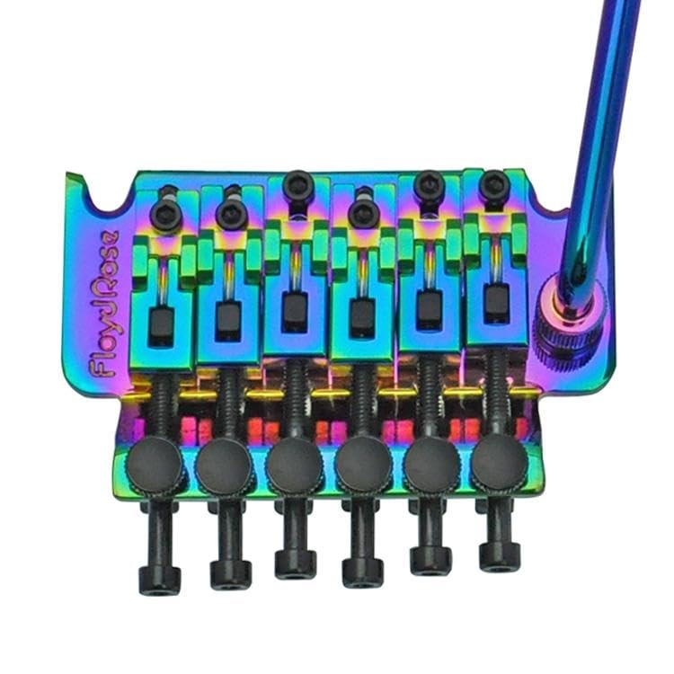 PRODUCT DETAILS Floyd Rose Original Style Tremolo System 1000 Series ギター用 トレモロ バーントクローム【商品仕様】・ ブランド：Floyd Rose・ 型番：1000 Series Original Style Tremolo System・ 品目：ギター用トレモロ・ カラー：Burnt Chrome (バーントクローム)・ 付属品：ブリッジ、スプリング、スプリングクロー、マウントスタッド、取付用ハードウェア・ 備考：ロッキングナットは別売りです【特徴】・ Original Floyd Roseのデザインと機能を継承した1000シリーズのトレモロシステムです。・ 現代のミュージシャンの使用に耐えうる耐久性を備えています。・ 取付に必要なブリッジ本体、スタッド、スプリング類がセットになっています。【ご注意】・ 取り付けには加工・配線作業が必要な場合があります。お手持ちの楽器との適合（弦数・サイズ・取付穴位置）をご確認のうえご注文ください。・ アクティブタイプのピックアップは9V電池が必要です（電池は付属しない場合があります）。 ■ 商品について 海外輸入品（説明書は英語表記の場合あり） ■ ご注意 ・掲載画像は実物に近い色味になるよう調整しておりますが、ご利用の環境により差異が生じる場合があります。・複数店舗で在庫を共有しているため、ご注文後に在庫切れとなる場合がございます。 ■ 納期について お届けの目安を必ずご確認ください。 海外正規ルート仕入れ品 海外ブランド ▼ 海外正規ブランド店 正規代理店 ▼ 当 店 ※本商品は並行輸入品です 製造元は正規品と同一のブランド・メーカーです。当店では海外正規ルートより仕入れた商品を取り扱っております。流通ルートが異なるのみで、商品自体に違いはございません。 ── 当店の商品について ── 正規品のみ取り扱い 海外正規店・正規代理店から商品を直接仕入れ、国内に輸入して販売しております。 日本未入荷・海外限定モデルも多数 日本未入荷・海外限定モデルも多数取り扱っております。サイズ・カラー違いや海外限定で販売された製品など、日本では手に入りにくいアイテムをお届けいたします。 お求めやすい価格の理由 海外市場での価格差や流通ルートの違いにより、国内販売価格よりお求めやすくなっております。品質はそのままに、よりお手頃な価格でお届けいたします。 安心保証 ご使用前に万が一、製品に不具合がございました場合は、交換または商品代金のご返金にて対応させていただきます。商品到着後5日以内にご連絡ください。 ご注意 海外からの輸入品となります。海外輸送のため、外箱に軽微なスレ等がある場合がございますが、商品本体には影響ございません。 ※在庫状況は仕入先の在庫情報をもとに出来る限り正確に表示しておりますが、取寄せ商品のため、タイミングによりご注文後に欠品・キャンセルとなる場合がございます。 お探しの商品がございましたら、お気軽にご相談ください。
