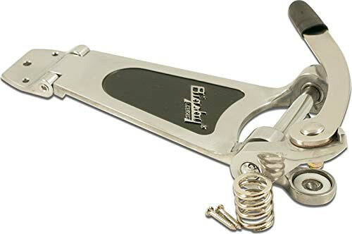 PRODUCT DETAILS Bigsby B60 ギター用 ビブラート テールピース Lightning Series I 大型ホロウボディ用 クローム【商品仕様】・ ブランド：Bigsby・ 型番：B60 (Lightning Series I)・ 品目：ビブラート・テールピース・ 対応モデル：大型ホロウボディギター・ 全長：約219.1mm (8-5/8")・ 全幅：約98.4mm (3-7/8")・ 重量：約308g (10.9 oz)・ カラー：クローム・ 製造国：韓国・ 付属品：取り付け用ネジ一式【特徴】・ オリジナルのBigsby B6デザインに基づいた、大型ホロウボディギター向けのビブラートユニットです。・ Lightning Series Iとしてライセンス生産されており、クラシックなルックスとビブラート機能を備えています。・ 取付用のハードウェアが付属しています。【ご注意】・ 取り付けには加工・配線作業が必要な場合があります。お手持ちの楽器との適合（弦数・サイズ・取付穴位置）をご確認のうえご注文ください。・ アクティブタイプのピックアップは9V電池が必要です（電池は付属しない場合があります）。 ■ 商品について 海外輸入品（説明書は英語表記の場合あり） ■ ご注意 ・掲載画像は実物に近い色味になるよう調整しておりますが、ご利用の環境により差異が生じる場合があります。・複数店舗で在庫を共有しているため、ご注文後に在庫切れとなる場合がございます。 ■ 納期について お届けの目安を必ずご確認ください。 海外正規ルート仕入れ品 海外ブランド ▼ 海外正規ブランド店 正規代理店 ▼ 当 店 ※本商品は並行輸入品です 製造元は正規品と同一のブランド・メーカーです。当店では海外正規ルートより仕入れた商品を取り扱っております。流通ルートが異なるのみで、商品自体に違いはございません。 ── 当店の商品について ── 正規品のみ取り扱い 海外正規店・正規代理店から商品を直接仕入れ、国内に輸入して販売しております。 日本未入荷・海外限定モデルも多数 日本未入荷・海外限定モデルも多数取り扱っております。サイズ・カラー違いや海外限定で販売された製品など、日本では手に入りにくいアイテムをお届けいたします。 お求めやすい価格の理由 海外市場での価格差や流通ルートの違いにより、国内販売価格よりお求めやすくなっております。品質はそのままに、よりお手頃な価格でお届けいたします。 安心保証 ご使用前に万が一、製品に不具合がございました場合は、交換または商品代金のご返金にて対応させていただきます。商品到着後5日以内にご連絡ください。 ご注意 海外からの輸入品となります。海外輸送のため、外箱に軽微なスレ等がある場合がございますが、商品本体には影響ございません。 ※在庫状況は仕入先の在庫情報をもとに出来る限り正確に表示しておりますが、取寄せ商品のため、タイミングによりご注文後に欠品・キャンセルとなる場合がございます。 お探しの商品がございましたら、お気軽にご相談ください。