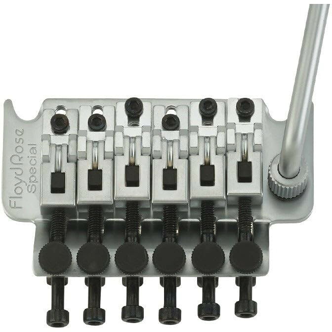 PRODUCT DETAILS Floyd Rose Special LEFTY ギター用 トレモロ ブリッジ 左利き用 クローム【商品仕様】・ ブランド：Floyd Rose・ 型番：Special Series LEFTY・ 品目：ギター用トレモロ・システム・ 対応：左利き用（レフティ）・ サドル素材：亜鉛合金（Zinc Alloy）・ サスティーンブロック素材：亜鉛合金（Zinc Alloy）・ カラー：クローム・ 付属品：ブリッジ、スプリング＆クロウ、マウンティングスタッド、取付用ハードウェア・ 備考：ロッキングナットは別売です。【特徴】・ Original Floyd Roseのデザインと機能を継承しつつ、サドルとサスティーンブロックに亜鉛合金を採用したモデルです。・ 左利き（レフティ）仕様のエレキギターに対応するトレモロ・ブリッジです。・ 取り付けに必要なスプリング、クロウ、マウンティングスタッド、および各種ハードウェアが付属しています。【ご注意】・ 取り付けには加工・配線作業が必要な場合があります。お手持ちの楽器との適合（弦数・サイズ・取付穴位置）をご確認のうえご注文ください。・ アクティブタイプのピックアップは9V電池が必要です（電池は付属しない場合があります）。 ■ 商品について 海外輸入品（説明書は英語表記の場合あり） ■ ご注意 ・掲載画像は実物に近い色味になるよう調整しておりますが、ご利用の環境により差異が生じる場合があります。・複数店舗で在庫を共有しているため、ご注文後に在庫切れとなる場合がございます。 ■ 納期について お届けの目安を必ずご確認ください。 海外正規ルート仕入れ品 海外ブランド ▼ 海外正規ブランド店 正規代理店 ▼ 当 店 ※本商品は並行輸入品です 製造元は正規品と同一のブランド・メーカーです。当店では海外正規ルートより仕入れた商品を取り扱っております。流通ルートが異なるのみで、商品自体に違いはございません。 ── 当店の商品について ── 正規品のみ取り扱い 海外正規店・正規代理店から商品を直接仕入れ、国内に輸入して販売しております。 日本未入荷・海外限定モデルも多数 日本未入荷・海外限定モデルも多数取り扱っております。サイズ・カラー違いや海外限定で販売された製品など、日本では手に入りにくいアイテムをお届けいたします。 お求めやすい価格の理由 海外市場での価格差や流通ルートの違いにより、国内販売価格よりお求めやすくなっております。品質はそのままに、よりお手頃な価格でお届けいたします。 安心保証 ご使用前に万が一、製品に不具合がございました場合は、交換または商品代金のご返金にて対応させていただきます。商品到着後5日以内にご連絡ください。 ご注意 海外からの輸入品となります。海外輸送のため、外箱に軽微なスレ等がある場合がございますが、商品本体には影響ございません。 ※在庫状況は仕入先の在庫情報をもとに出来る限り正確に表示しておりますが、取寄せ商品のため、タイミングによりご注文後に欠品・キャンセルとなる場合がございます。 お探しの商品がございましたら、お気軽にご相談ください。