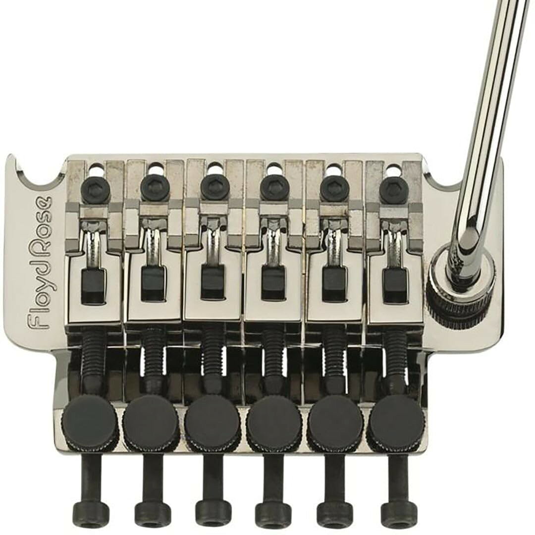 PRODUCT DETAILS Schaller SB-5200-010 Original Floyd Rose ギター用 トレモロ ロッキング クローム【商品仕様】・ ブランド：Schaller・ 型番：SB-5200-010 (FRT500)・ 品目：トレモロ・システム・ ナットサイズ：1-5/8インチ・ 弦間ピッチ：2-1/8インチ・ スタッド間隔：2-15/16インチ・ 素材：スチール・ 製造国：ドイツ・ カラー：クローム・ 付属品：トレモロアーム、スプリング、スプリングハンガー、マウントスタッド、取付用ハードウェア一式【特徴】・ ナットとブリッジの両端で弦を固定するダブルロッキングデザインにより、安定したチューニングを維持します。・ ドイツにて精密に製造された、耐久性の高いスチール製パーツを採用しています。・ ブリッジ本体に加え、スプリングやマウントスタッドなど、取り付けに必要な一連のハードウェアが付属します。【ご注意】・ 取り付けには加工・配線作業が必要な場合があります。お手持ちの楽器との適合（弦数・サイズ・取付穴位置）をご確認のうえご注文ください。・ アクティブタイプのピックアップは9V電池が必要です（電池は付属しない場合があります）。 ■ 商品について 海外輸入品（説明書は英語表記の場合あり） ■ ご注意 ・掲載画像は実物に近い色味になるよう調整しておりますが、ご利用の環境により差異が生じる場合があります。・複数店舗で在庫を共有しているため、ご注文後に在庫切れとなる場合がございます。 ■ 納期について お届けの目安を必ずご確認ください。 海外正規ルート仕入れ品 海外ブランド ▼ 海外正規ブランド店 正規代理店 ▼ 当 店 ※本商品は並行輸入品です 製造元は正規品と同一のブランド・メーカーです。当店では海外正規ルートより仕入れた商品を取り扱っております。流通ルートが異なるのみで、商品自体に違いはございません。 ── 当店の商品について ── 正規品のみ取り扱い 海外正規店・正規代理店から商品を直接仕入れ、国内に輸入して販売しております。 日本未入荷・海外限定モデルも多数 日本未入荷・海外限定モデルも多数取り扱っております。サイズ・カラー違いや海外限定で販売された製品など、日本では手に入りにくいアイテムをお届けいたします。 お求めやすい価格の理由 海外市場での価格差や流通ルートの違いにより、国内販売価格よりお求めやすくなっております。品質はそのままに、よりお手頃な価格でお届けいたします。 安心保証 ご使用前に万が一、製品に不具合がございました場合は、交換または商品代金のご返金にて対応させていただきます。商品到着後5日以内にご連絡ください。 ご注意 海外からの輸入品となります。海外輸送のため、外箱に軽微なスレ等がある場合がございますが、商品本体には影響ございません。 ※在庫状況は仕入先の在庫情報をもとに出来る限り正確に表示しておりますが、取寄せ商品のため、タイミングによりご注文後に欠品・キャンセルとなる場合がございます。 お探しの商品がございましたら、お気軽にご相談ください。